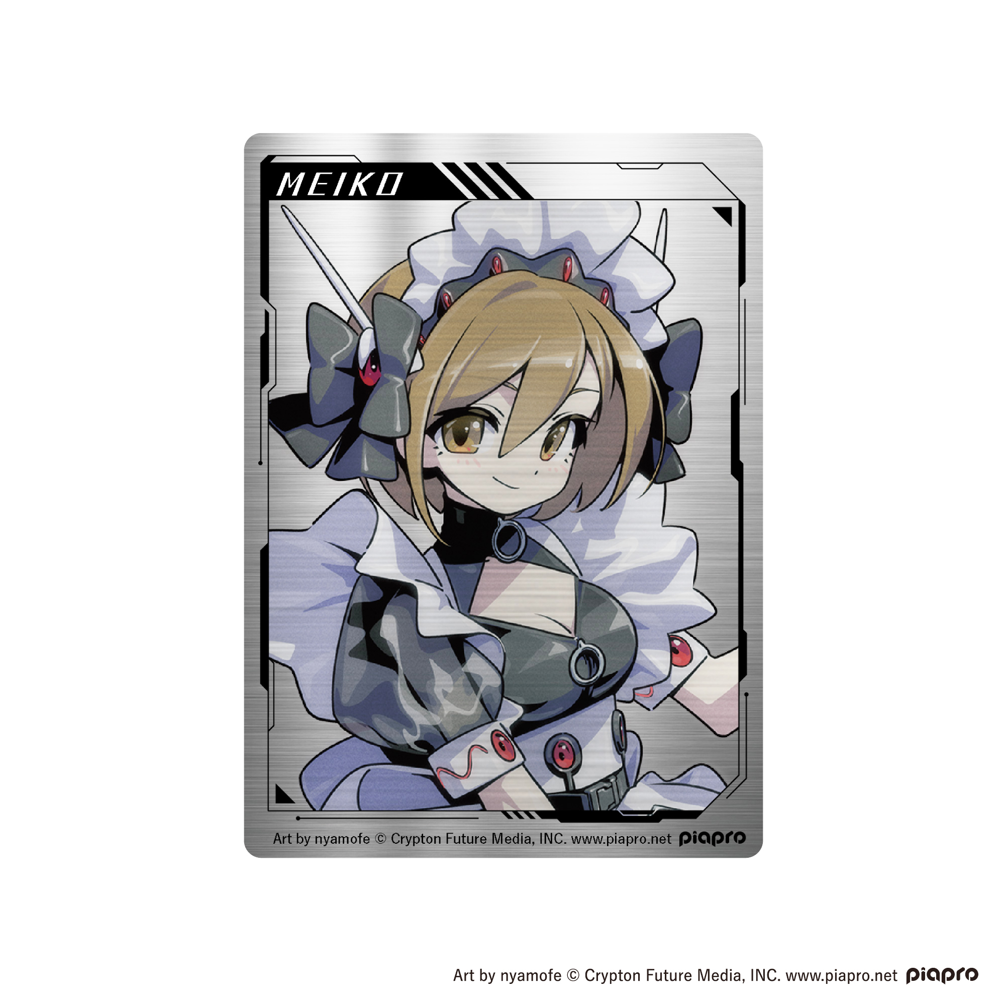 ピアプロキャラクターズ メタルカード メタルカード MEIKO - 公式商品画像 | AniSmile