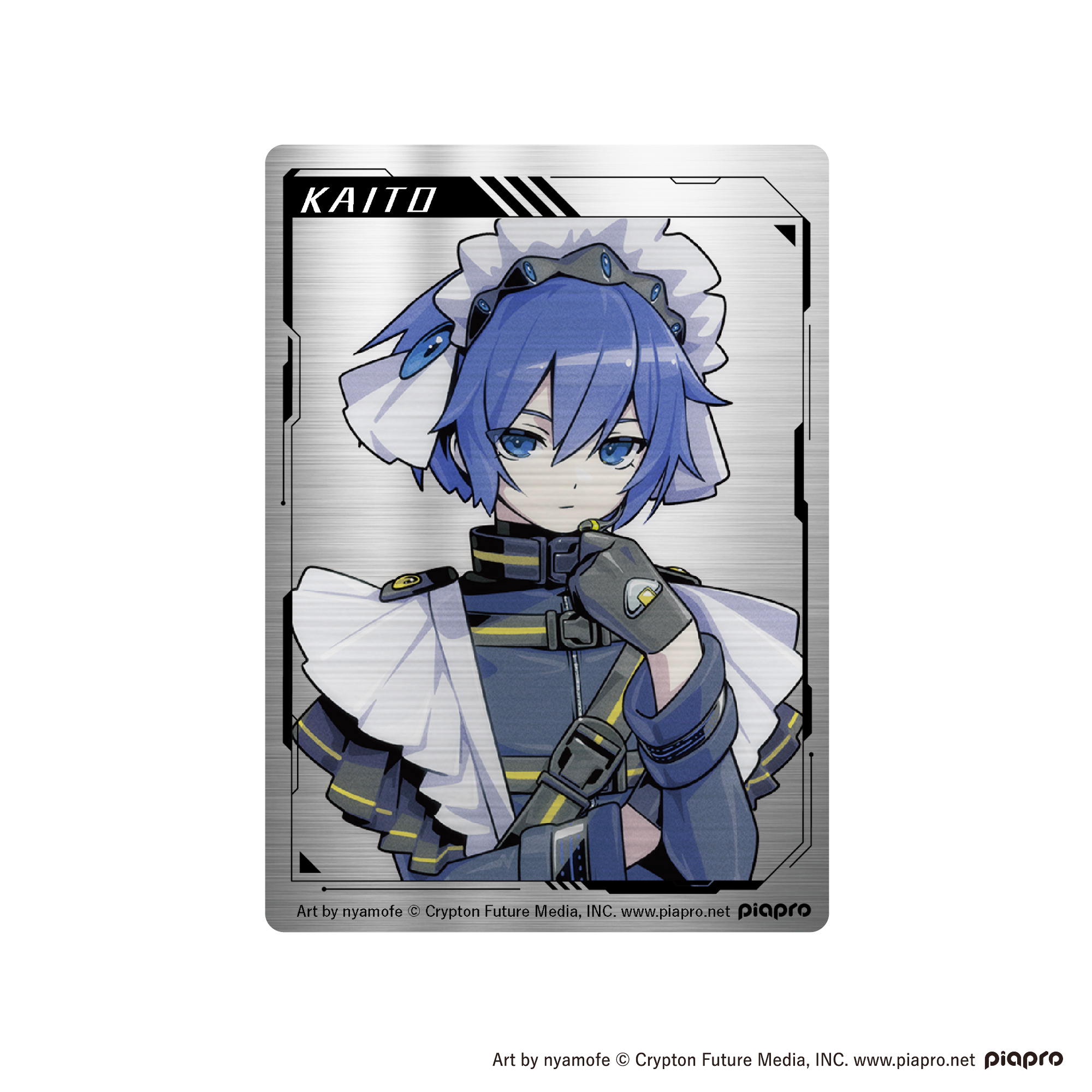 ピアプロキャラクターズ メタルカード メタルカード KAITO - 公式商品画像 | AniSmile