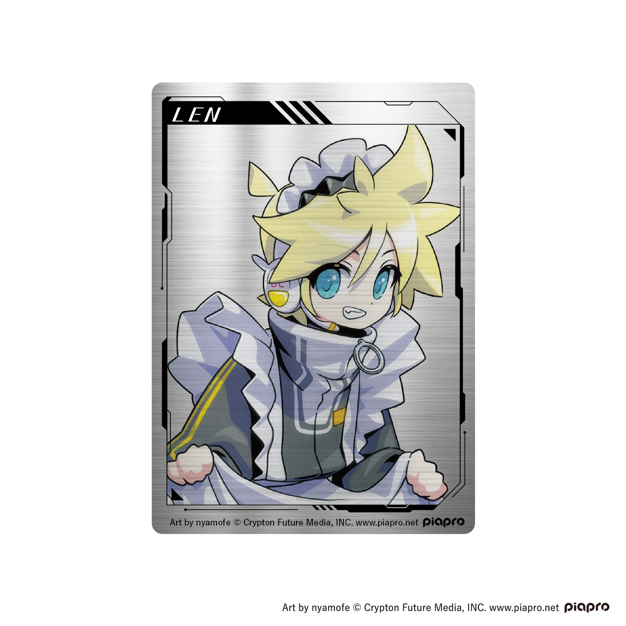 ピアプロキャラクターズ メタルカード メタルカード 鏡音レン - 公式商品画像 | AniSmile