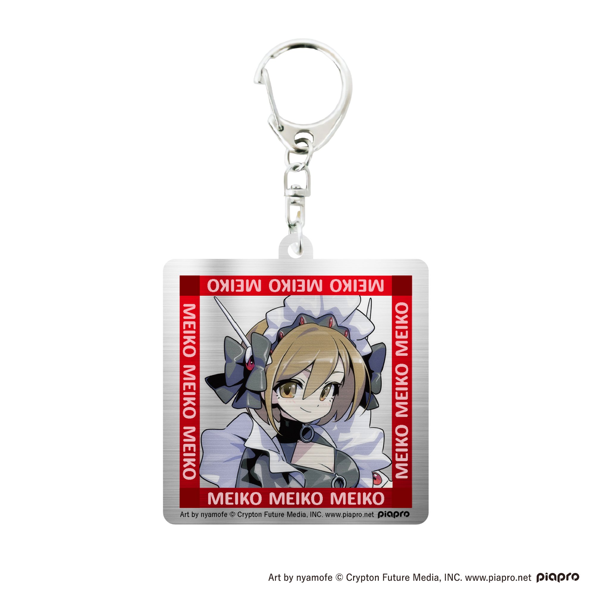 ピアプロキャラクターズ メタルキーホルダー メタルキーホルダーMEIKO - 公式商品画像 | AniSmile