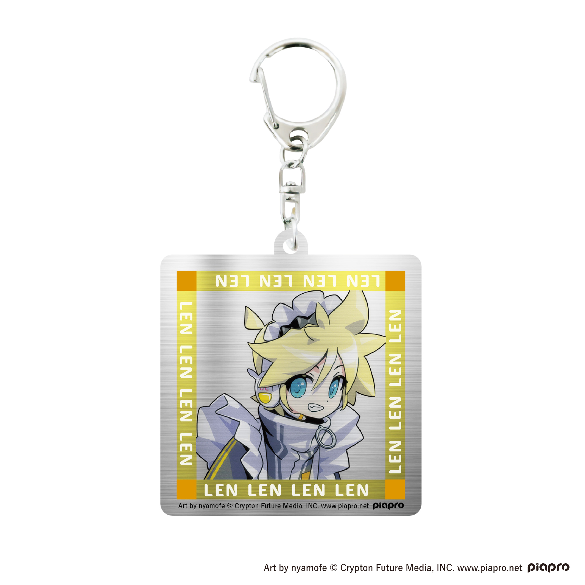 ピアプロキャラクターズ メタルキーホルダー メタルキーホルダー鏡音レン - 公式商品画像 | AniSmile