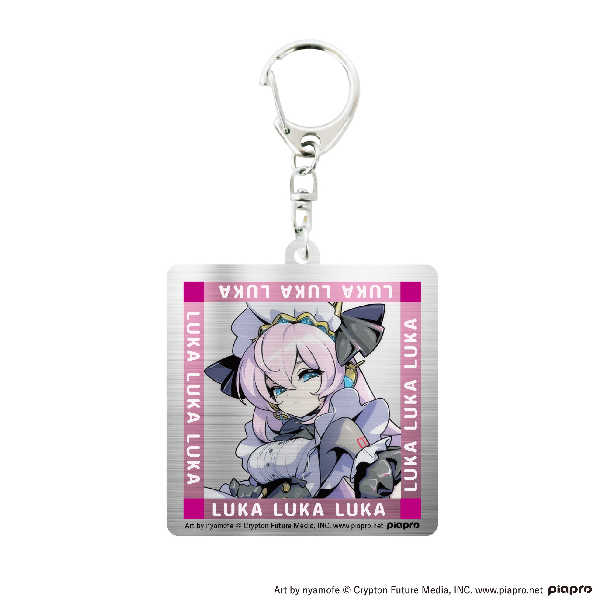 ピアプロキャラクターズ メタルキーホルダー メタルキーホルダー巡音ルカ - 公式商品画像 | AniSmile