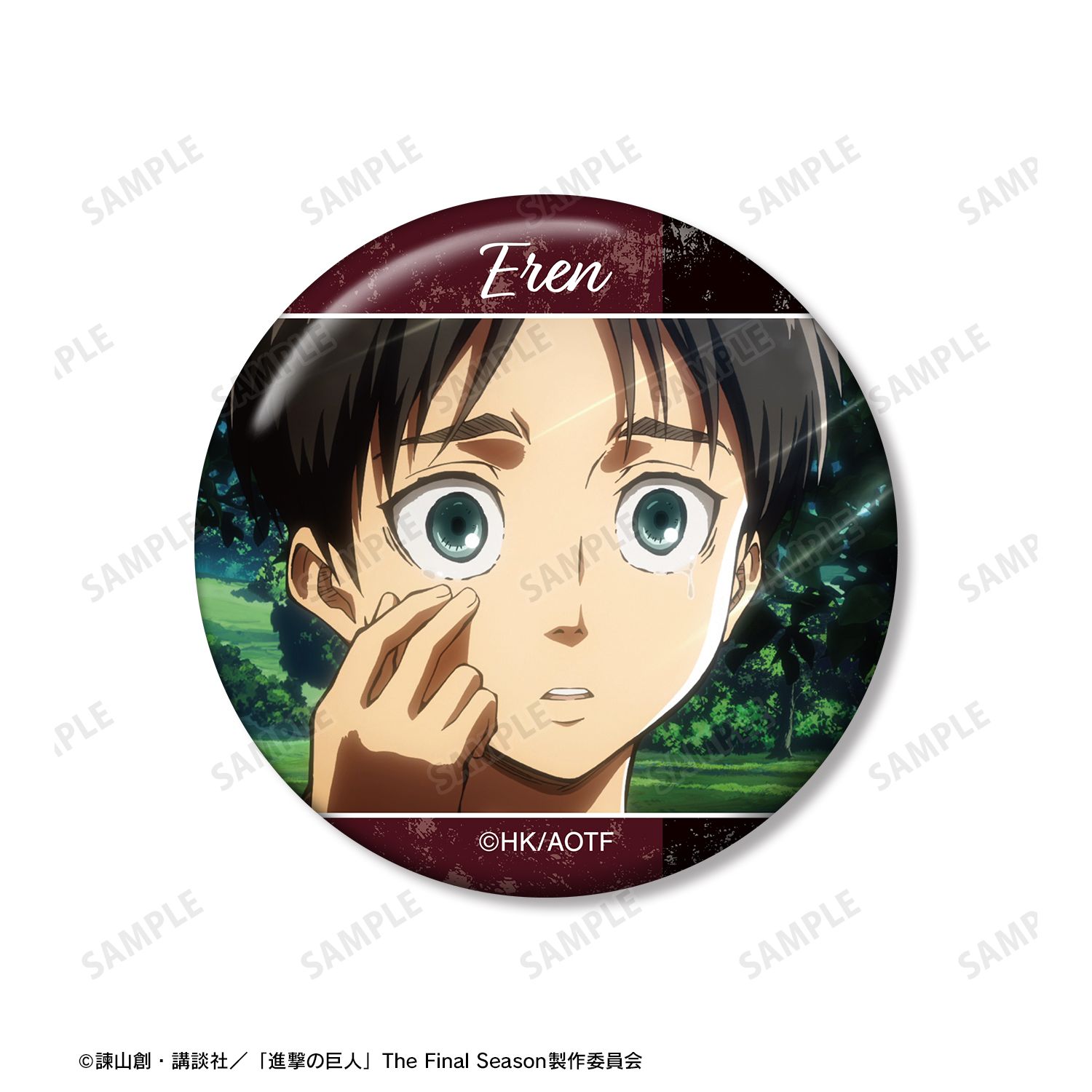 TVアニメ『進撃の巨人』 エレン 場面写缶バッジ5個セット 画像 3 | AniSmile