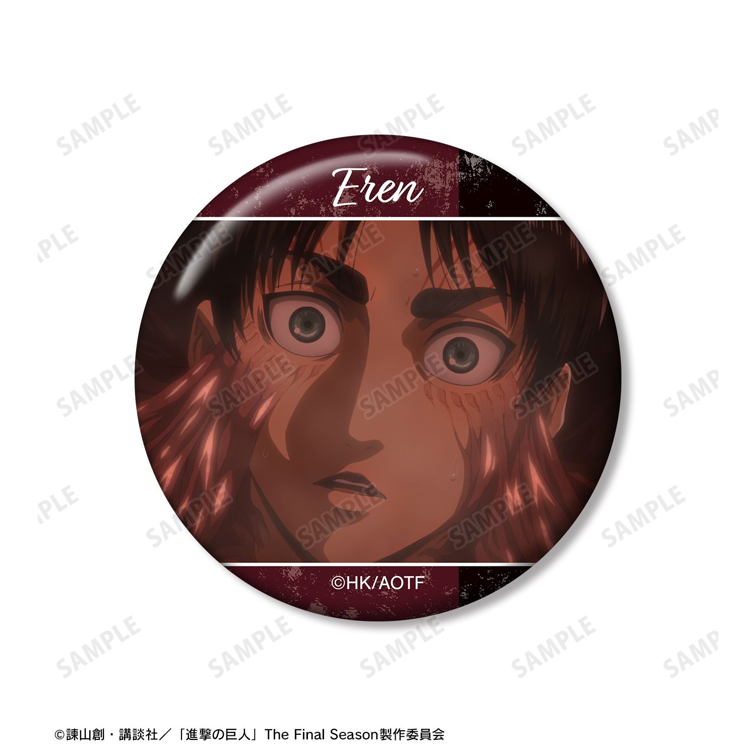 TVアニメ『進撃の巨人』 エレン 場面写缶バッジ5個セット 画像 6 | AniSmile