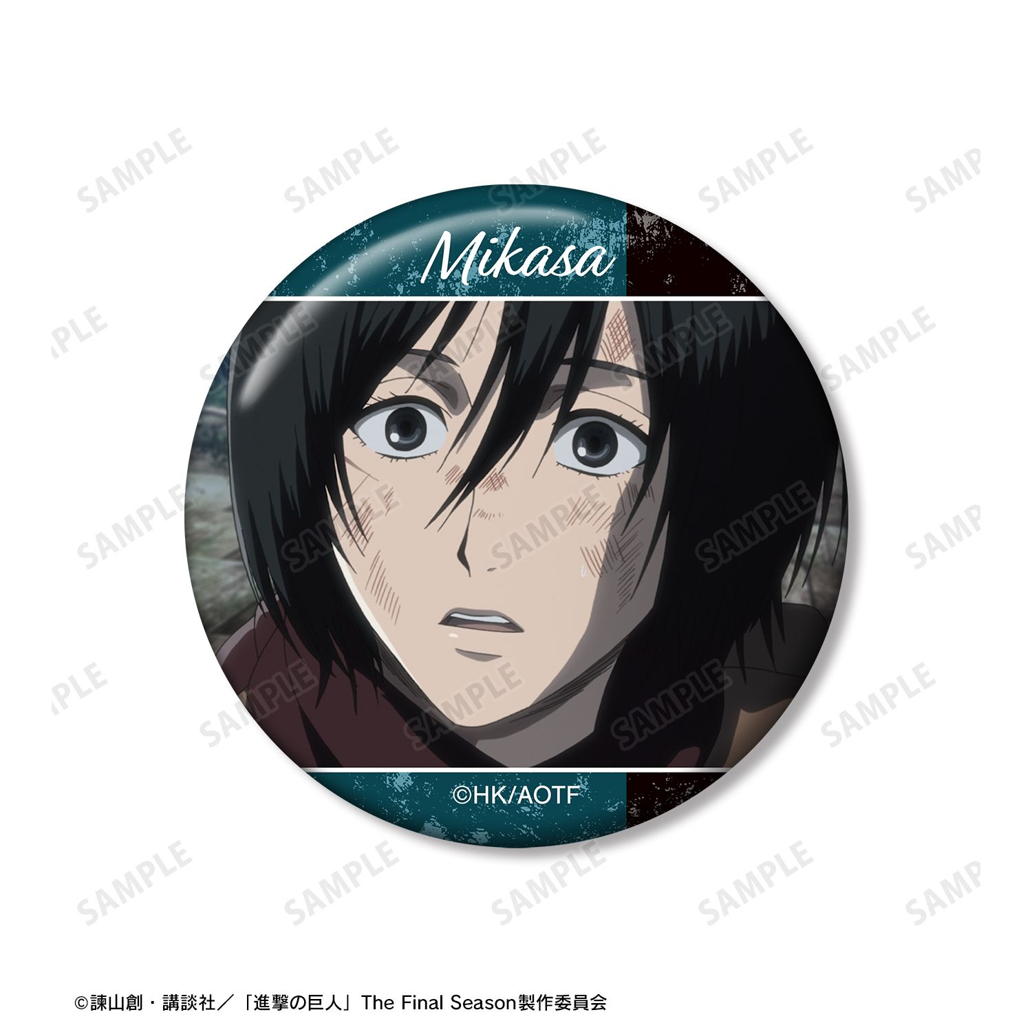 TVアニメ『進撃の巨人』 ミカサ 場面写缶バッジ5個セット 画像 4 | AniSmile