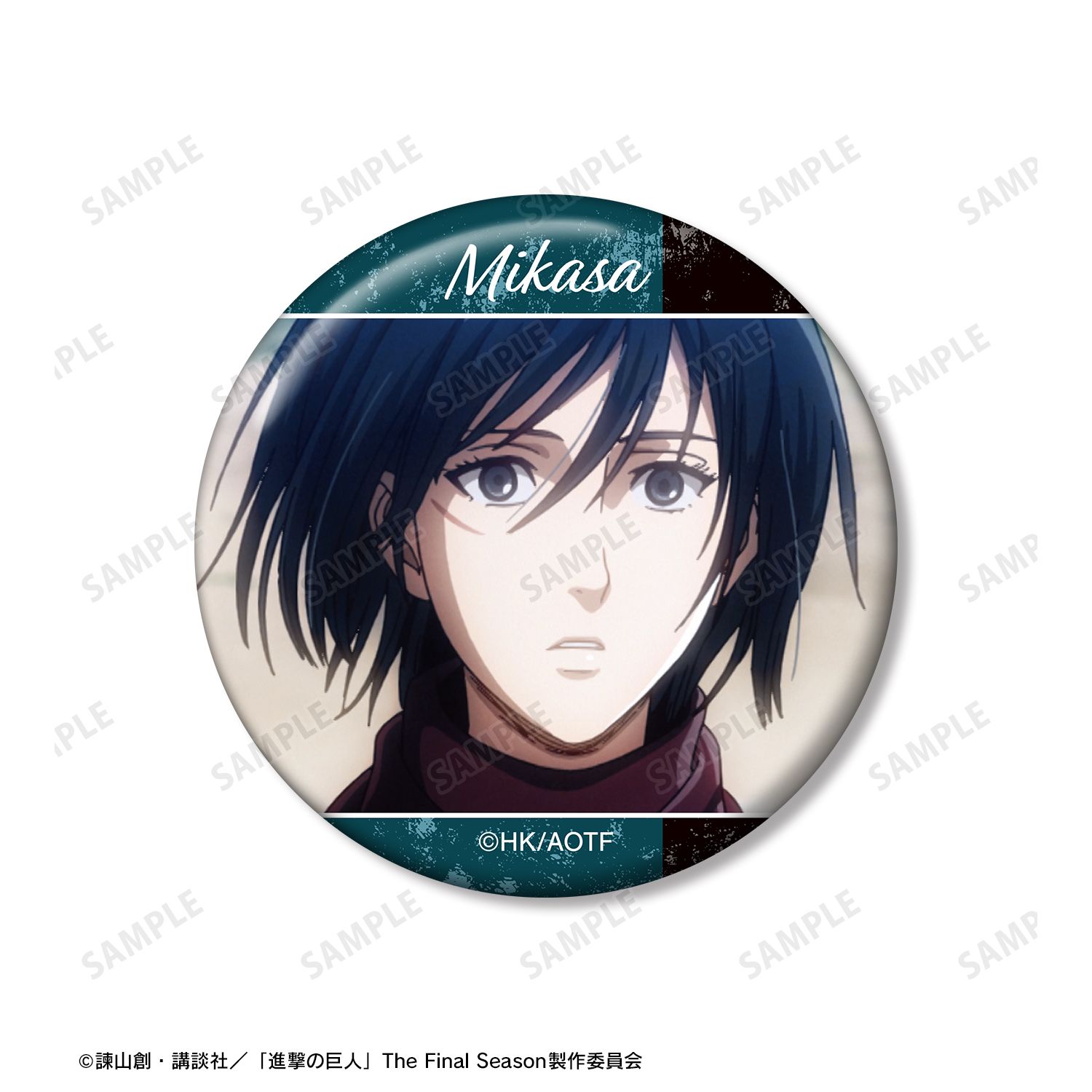 TVアニメ『進撃の巨人』 ミカサ 場面写缶バッジ5個セット 画像 6 | AniSmile