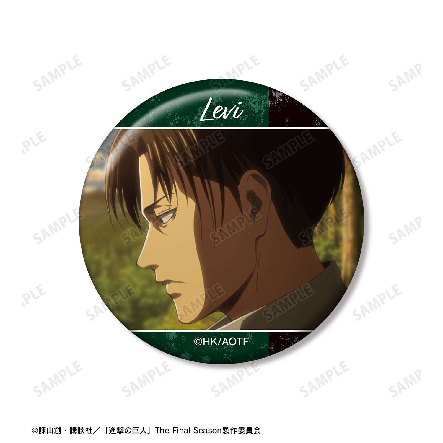 TVアニメ『進撃の巨人』 リヴァイ 場面写缶バッジ5個セット 画像 5 | AniSmile
