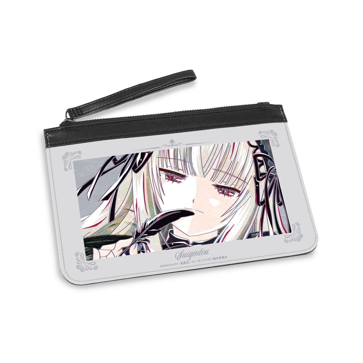 ローゼンメイデン 水銀燈 Ani-Art PUレザーフラットポーチ - 公式商品画像 | AniSmile