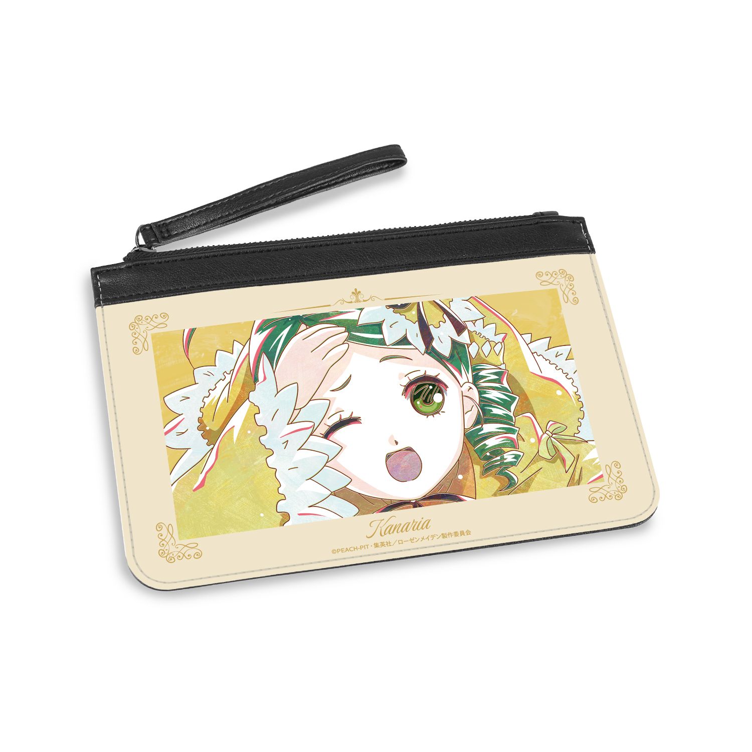 ローゼンメイデン 金糸雀 Ani-Art PUレザーフラットポーチ - 公式商品画像 | AniSmile