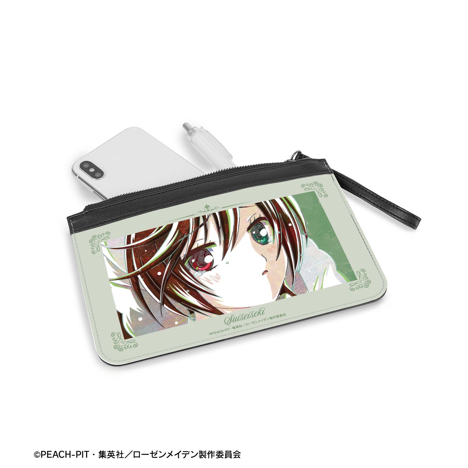 ローゼンメイデン 翠星石 Ani-Art PUレザーフラットポーチ 画像 4 | AniSmile