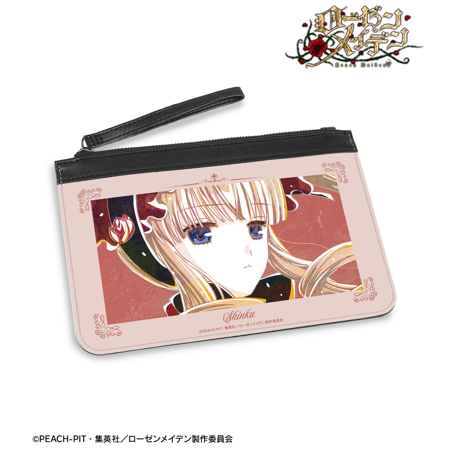 ローゼンメイデン 真紅 Ani-Art PUレザーフラットポーチ 画像 2 | AniSmile
