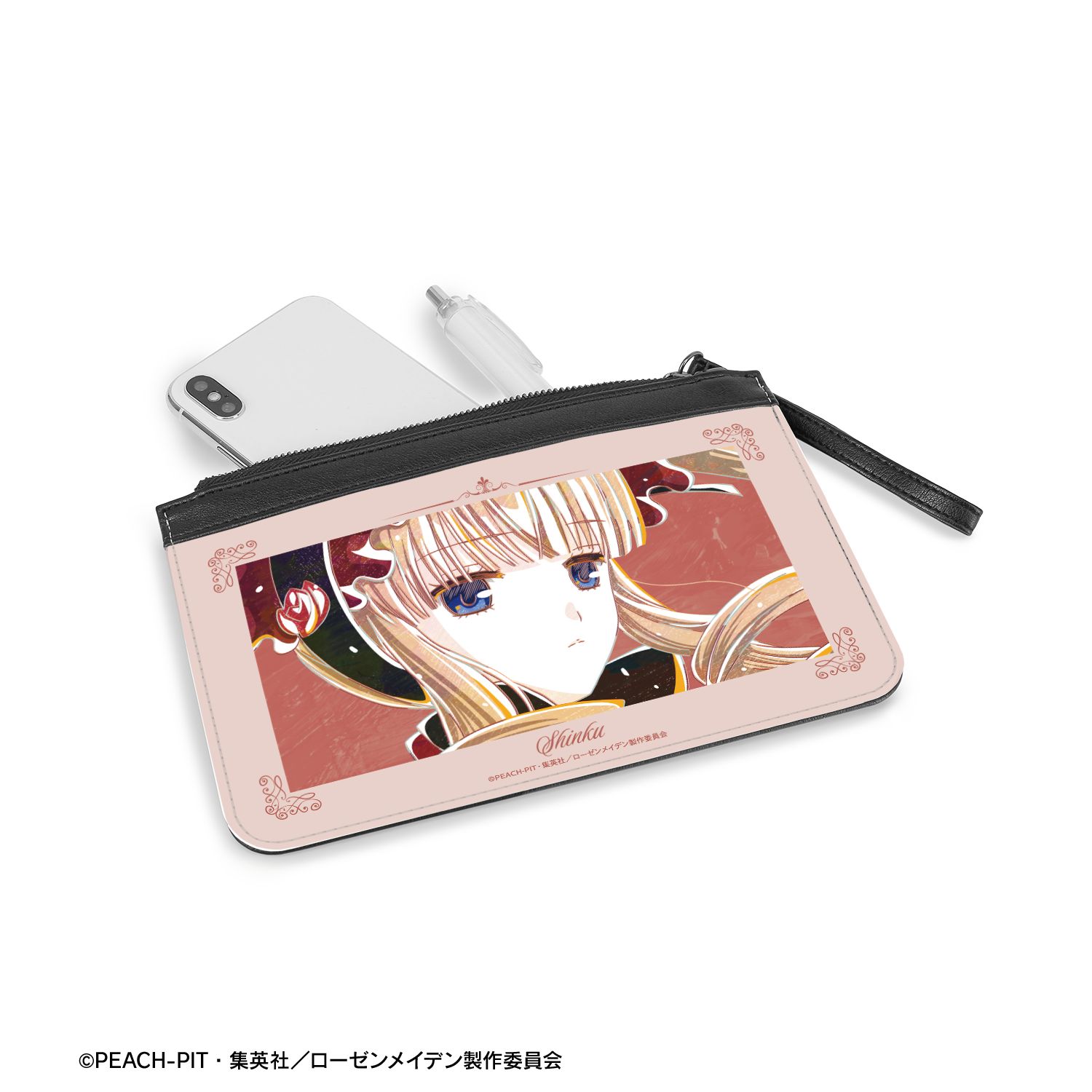 ローゼンメイデン 真紅 Ani-Art PUレザーフラットポーチ 画像 4 | AniSmile
