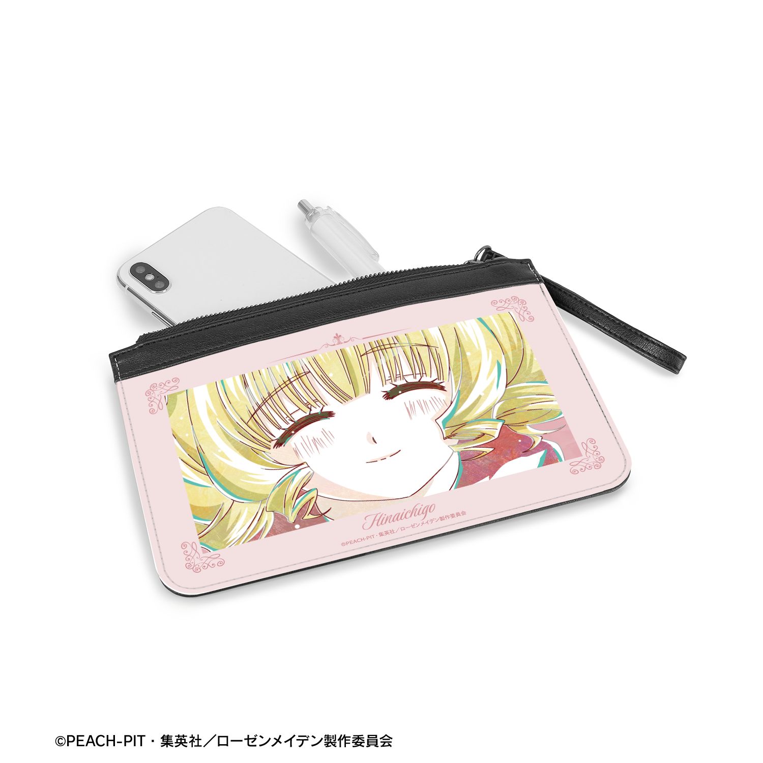 ローゼンメイデン 雛苺 Ani-Art PUレザーフラットポーチ 画像 4 | AniSmile