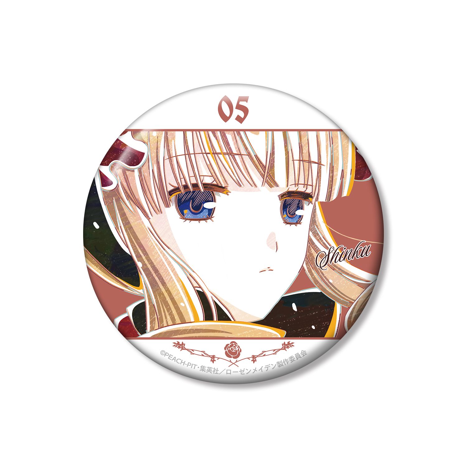ローゼンメイデン 真紅 Ani-Art 100mm缶バッジ - 公式商品画像 | AniSmile