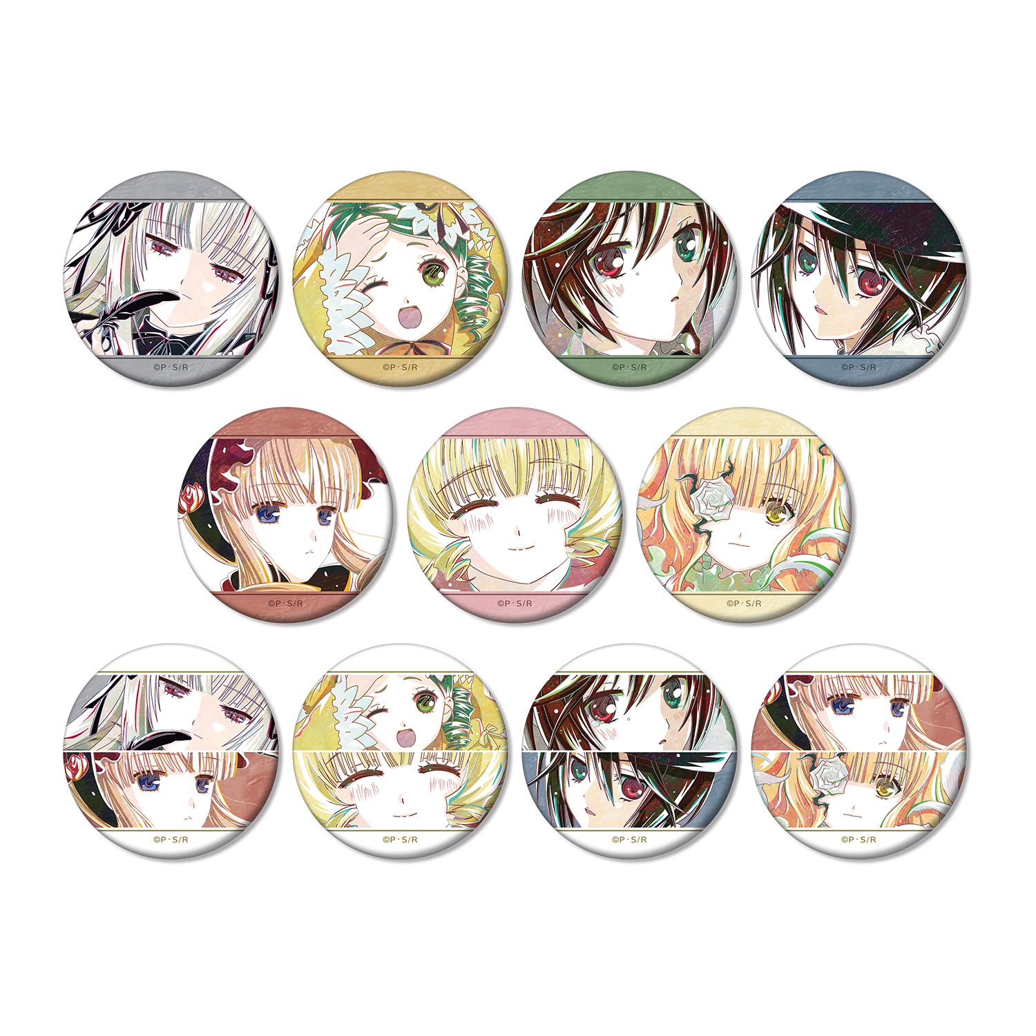 ローゼンメイデン トレーディング Ani-Art マット缶バッジ(単位/単品) - 公式商品画像 | AniSmile