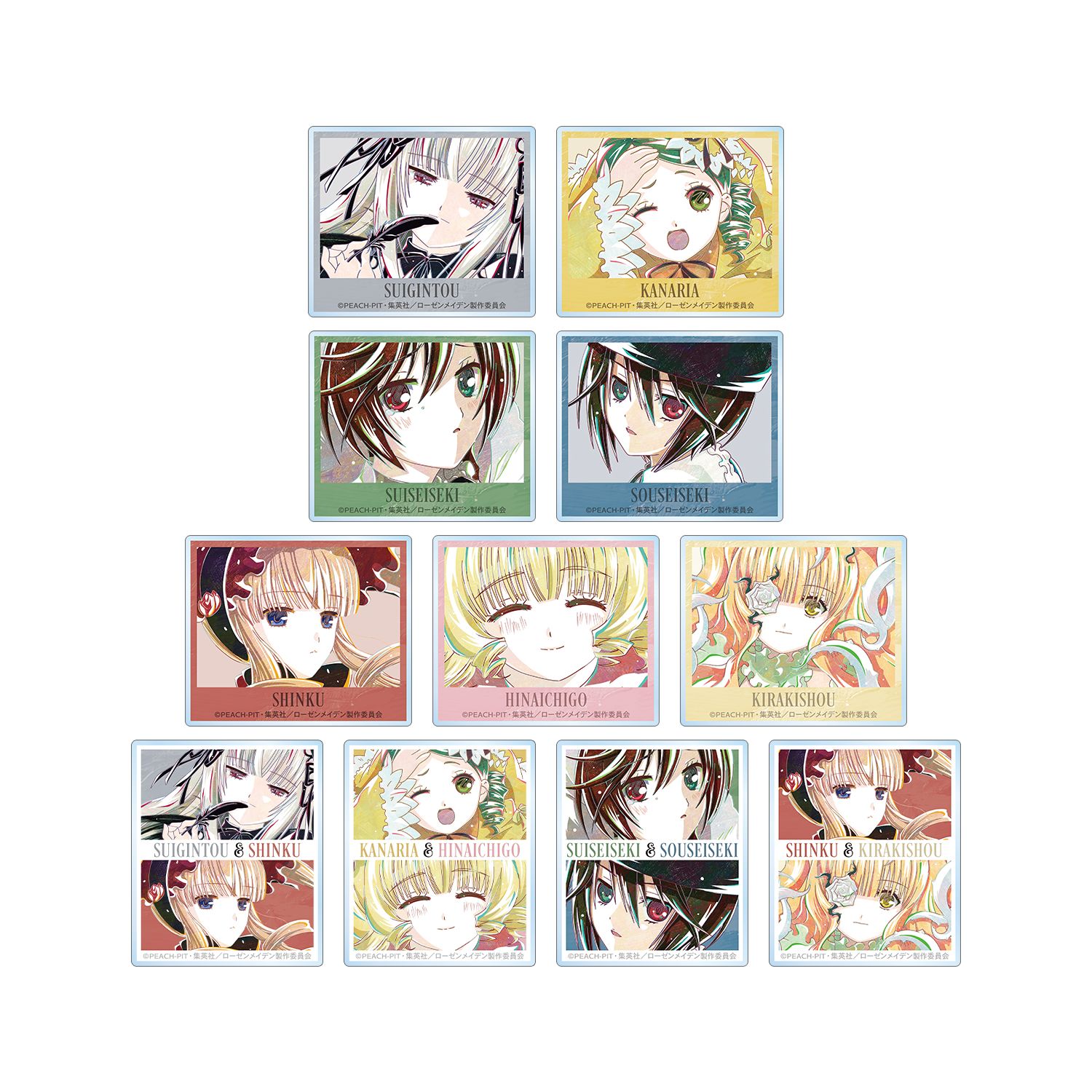 ローゼンメイデン トレーディング Ani-Art アクリルカード(単位/単品) - 公式商品画像 | AniSmile