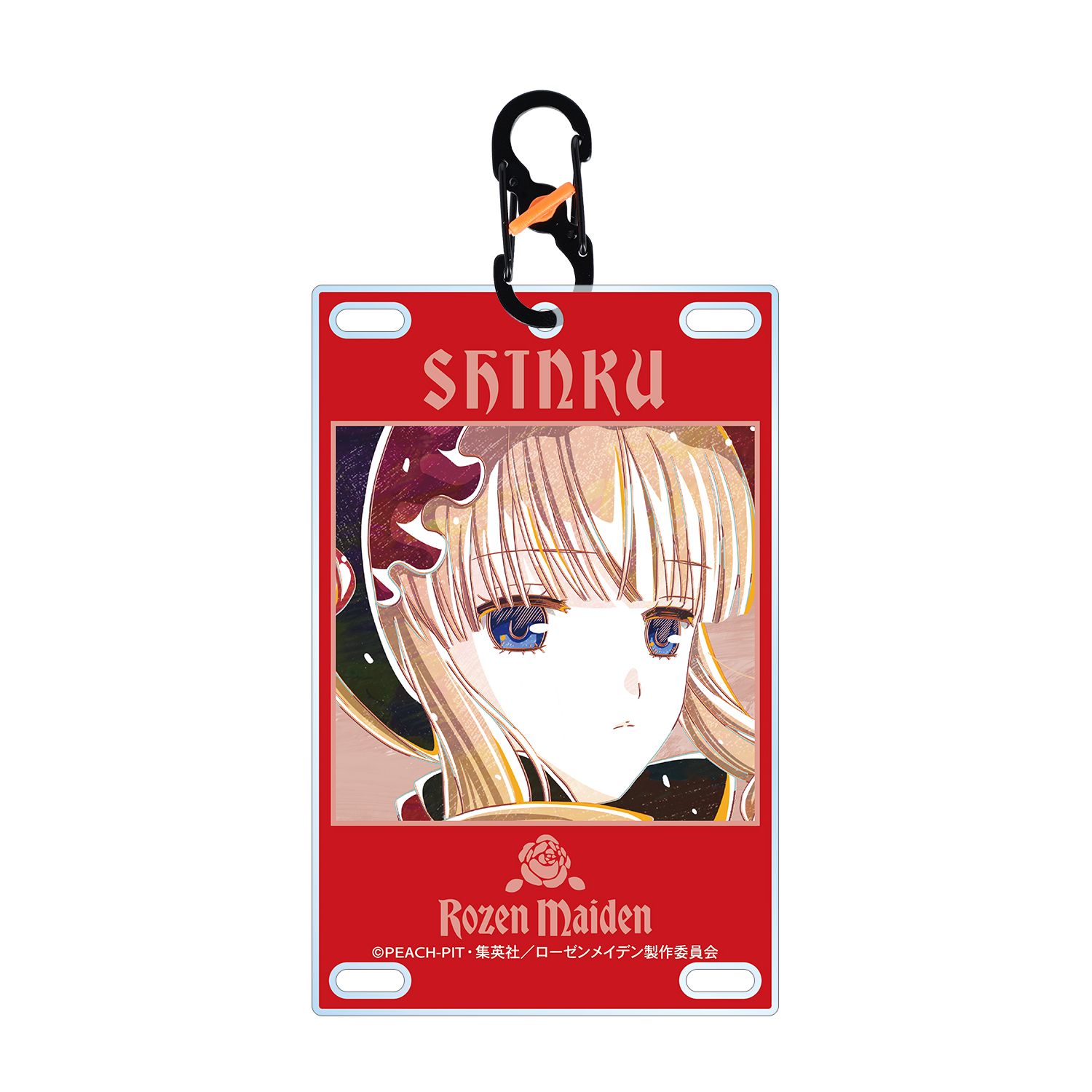 ローゼンメイデン 真紅 Ani-Art カラビナ付きカード型アクリルキーホルダー - 公式商品画像 | AniSmile
