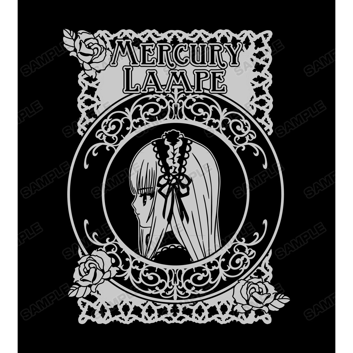 ローゼンメイデン 水銀燈 箔プリントTシャツレディース(サイズ/L) 画像 3 | AniSmile