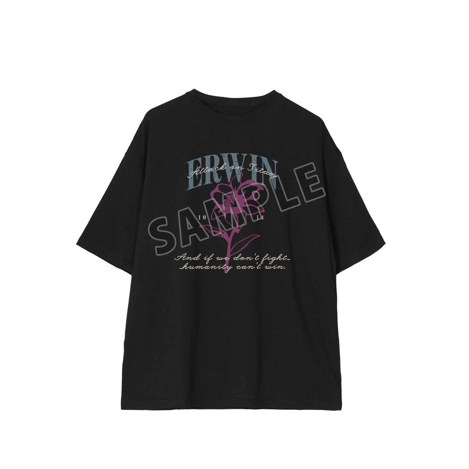 TVアニメ『進撃の巨人』 エルヴィン ar-Unity BIGシルエットTシャツユニセックス(サイズ/M) - 公式商品画像 | AniSmile