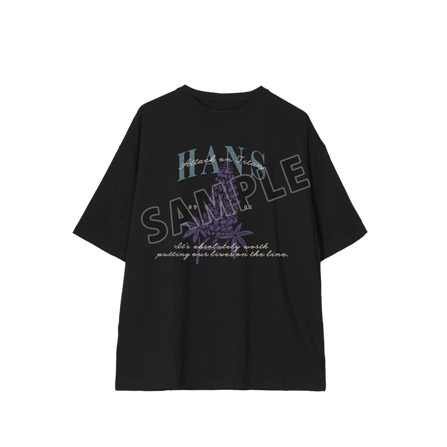TVアニメ『進撃の巨人』 ハンジ ar-Unity BIGシルエットTシャツユニセックス(サイズ/XL) - 公式商品画像 | AniSmile