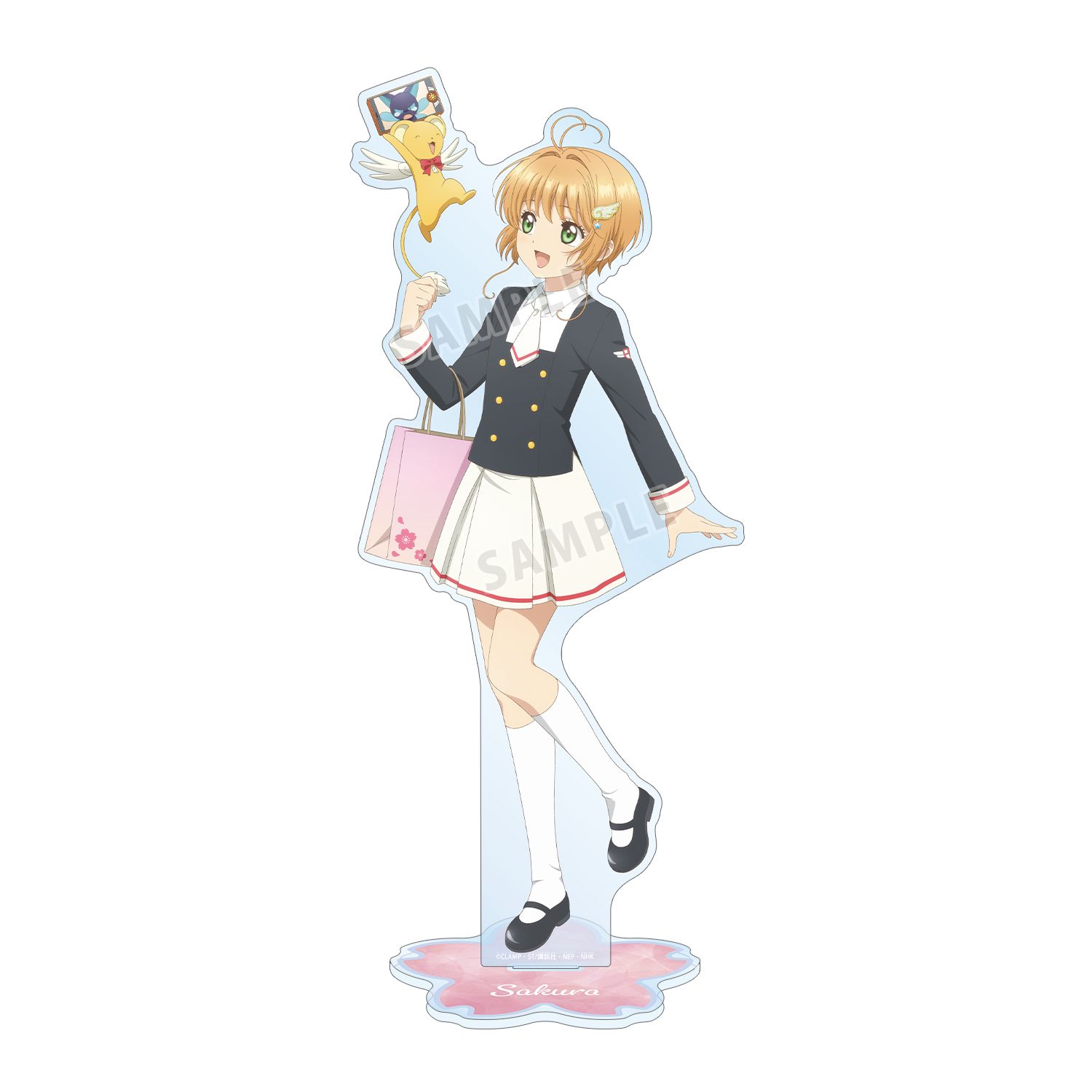 カードキャプターさくら クリアカード編 描き下ろし 木之本 桜&ケロちゃん みんなで旅行ver. 特大アクリルスタンド - 公式商品画像 | AniSmile