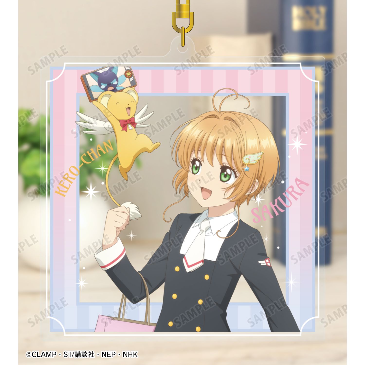 カードキャプターさくら クリアカード編 描き下ろし 木之本 桜&ケロちゃん みんなで旅行ver. BIGアクリルキーホルダー 画像 3 | AniSmile