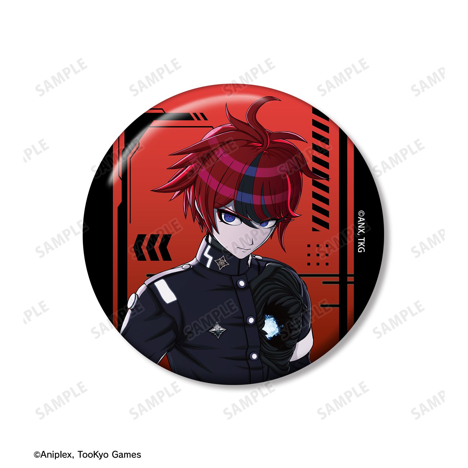 HUNDRED LINE -最終防衛学園- 澄野拓海 推しゴト 75mm缶バッジ2個セット 画像 3 | AniSmile