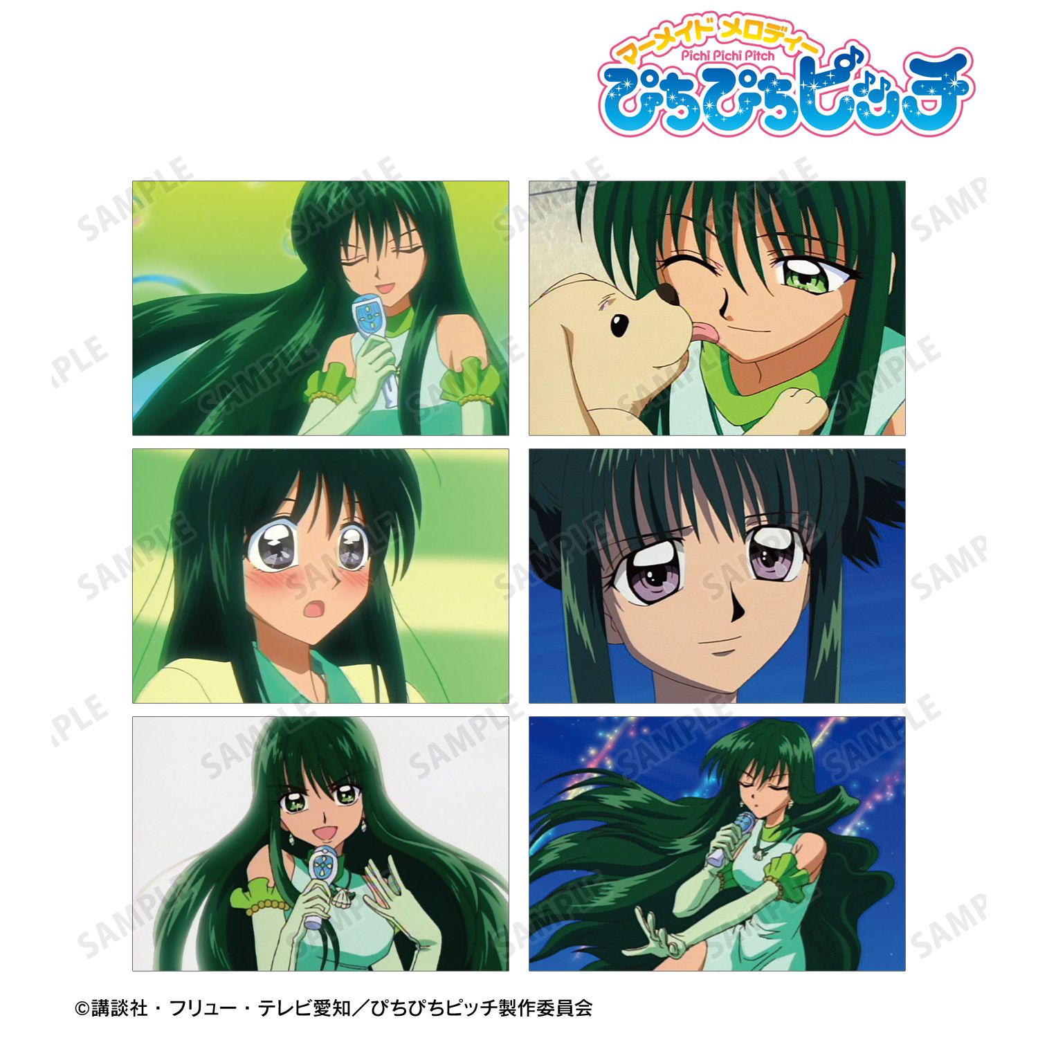 アニメ「ぴちぴちピッチ」 洞院 リナ 場面写ポストカード6枚セット 画像 2 | AniSmile