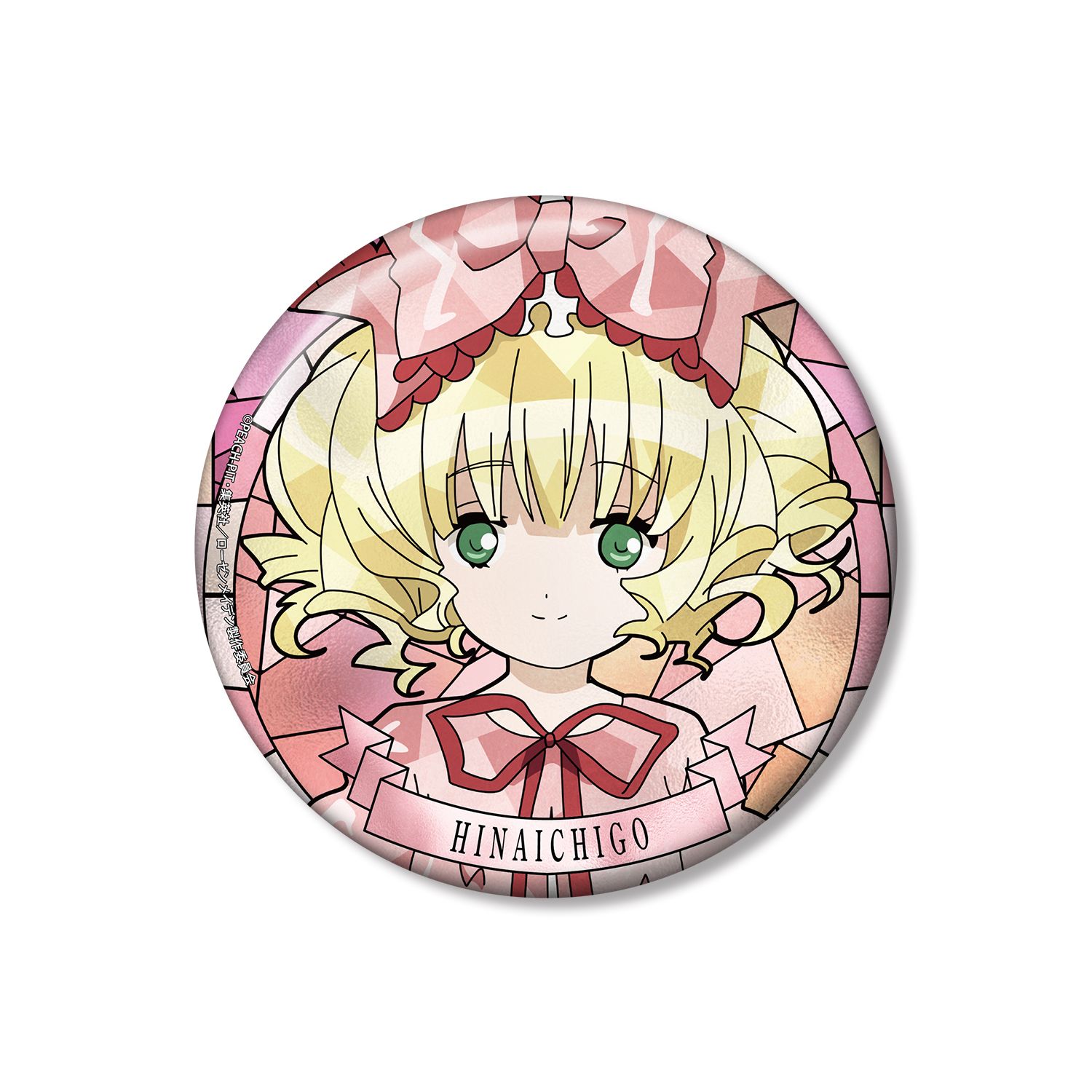 ローゼンメイデン 雛苺 Aure Glass 100mm缶バッジ - 公式商品画像 | AniSmile