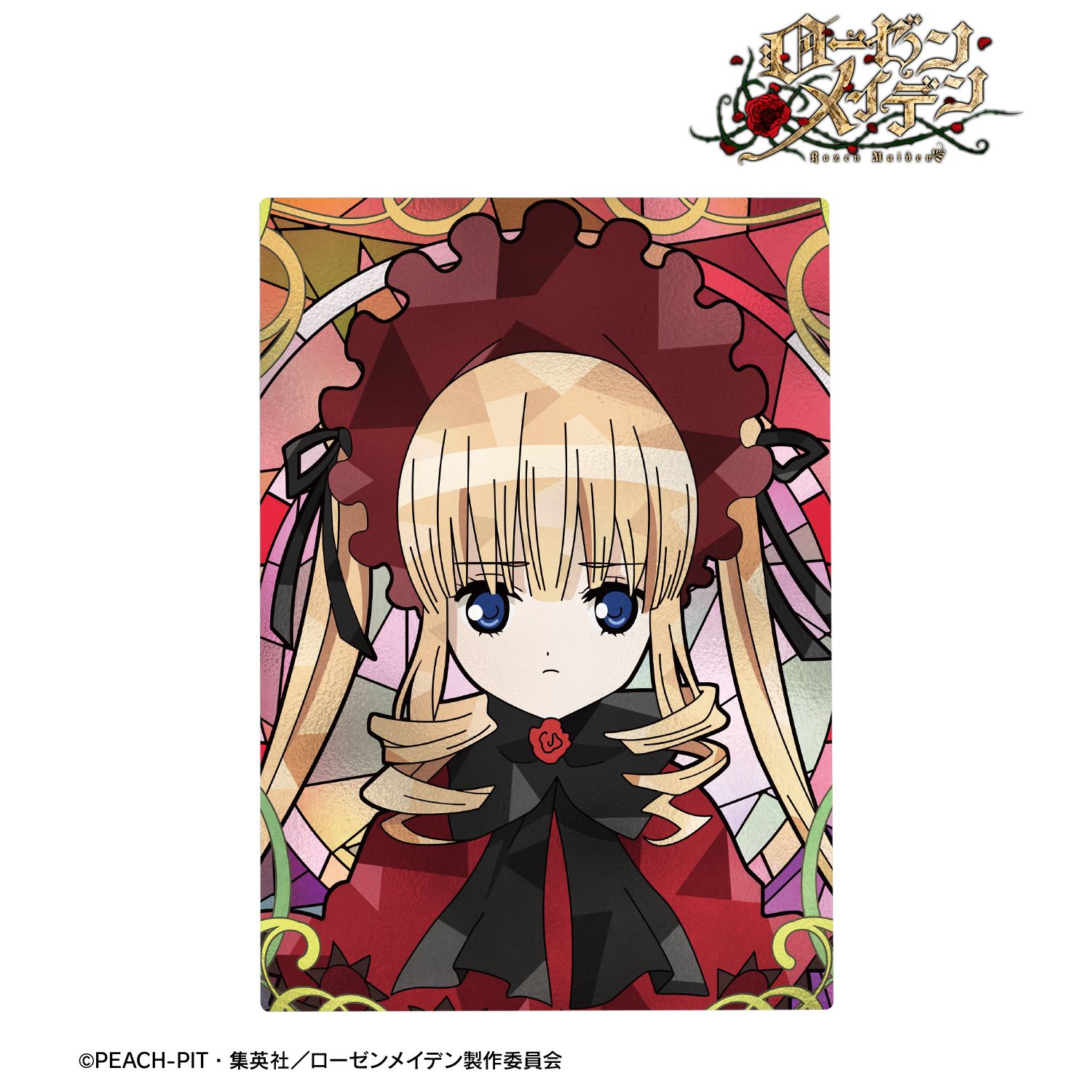 ローゼンメイデン 真紅 Aure Glass B6メタルアートパネル 画像 2 | AniSmile