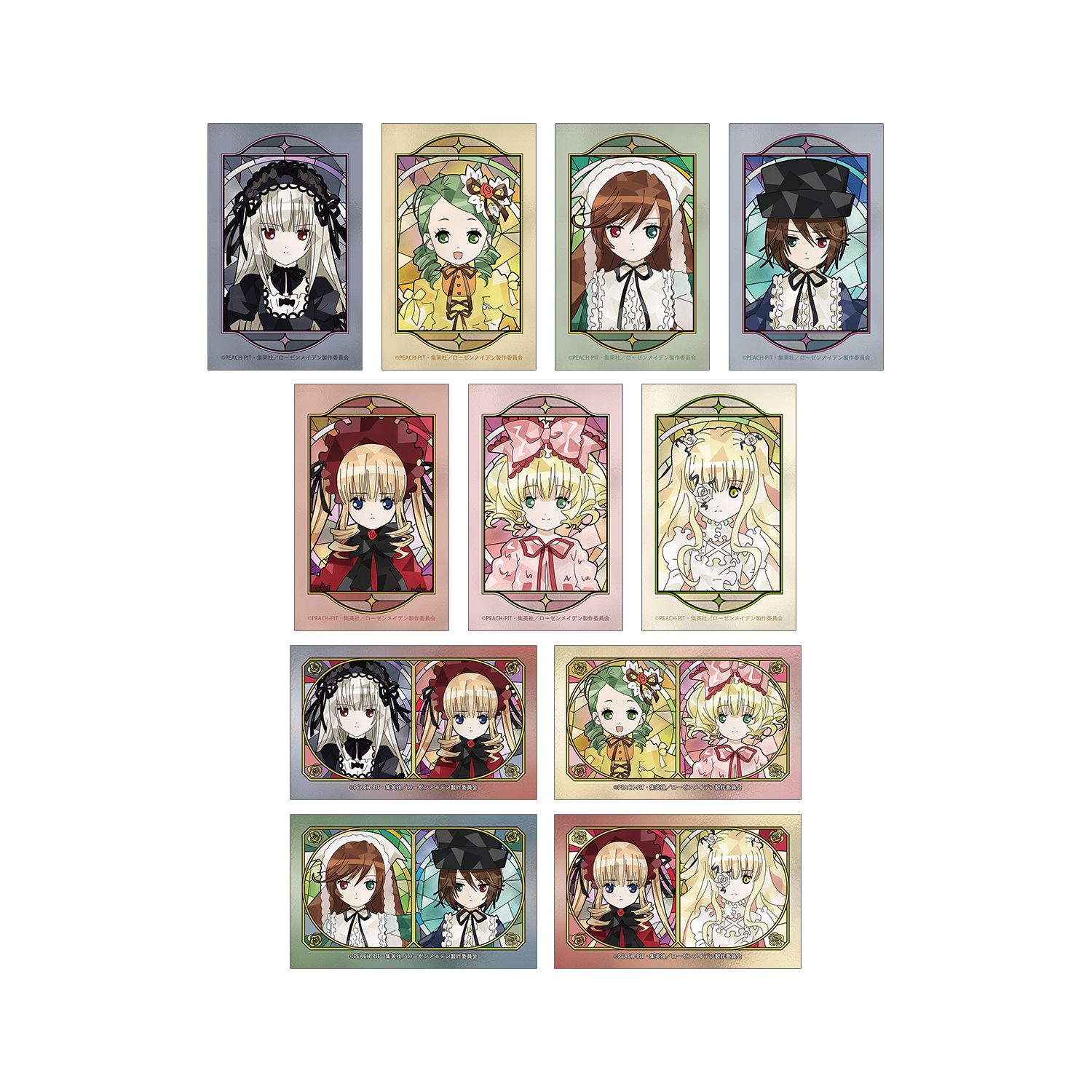 ローゼンメイデン トレーディング Aure Glass イラストカード(単位/単品) - 公式商品画像 | AniSmile