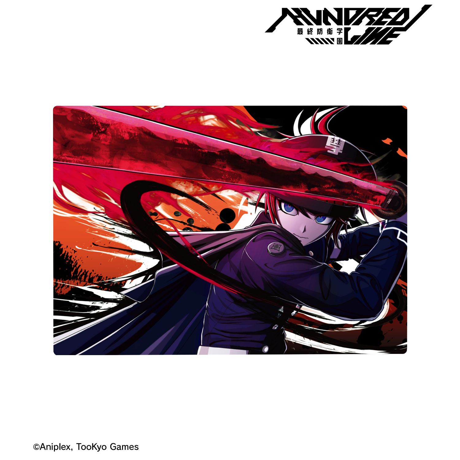 HUNDRED LINE -最終防衛学園- 澄野拓海 B6メタルアートパネル 画像 2 | AniSmile