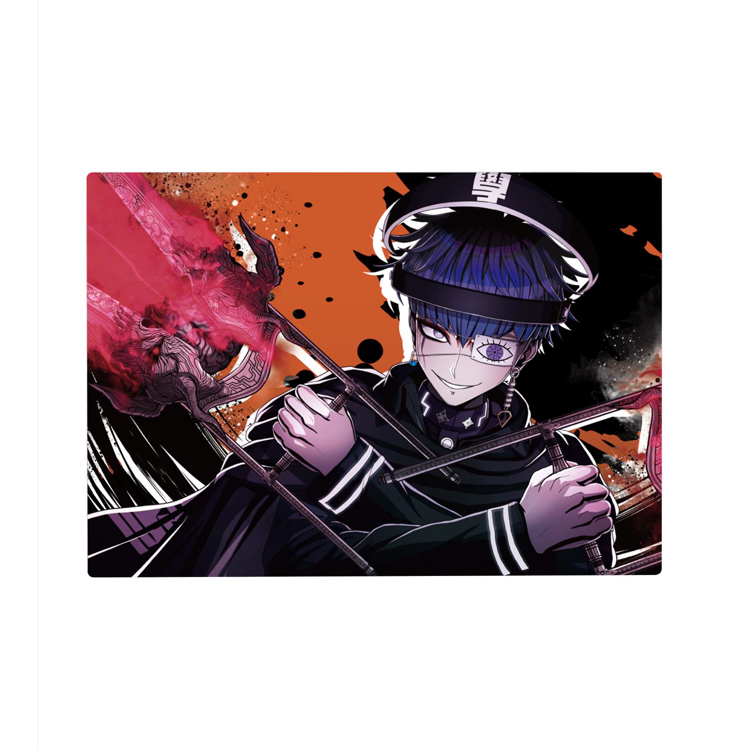 HUNDRED LINE -最終防衛学園- 面影歪 B6メタルアートパネル - 公式商品画像 | AniSmile