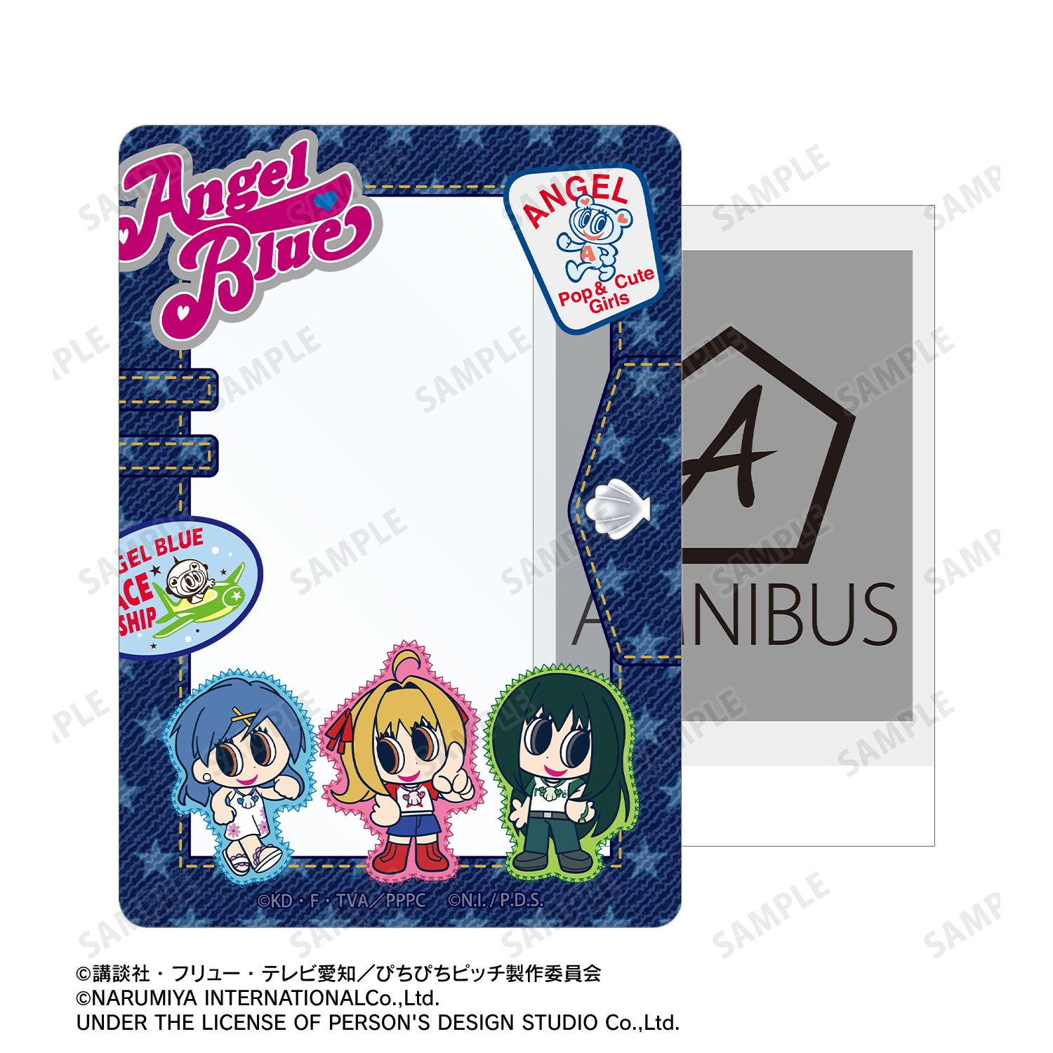 アニメ「ぴちぴちピッチ」 ANGEL BLUEコラボ 集合 B8硬質ケース ver.A 画像 4 | AniSmile