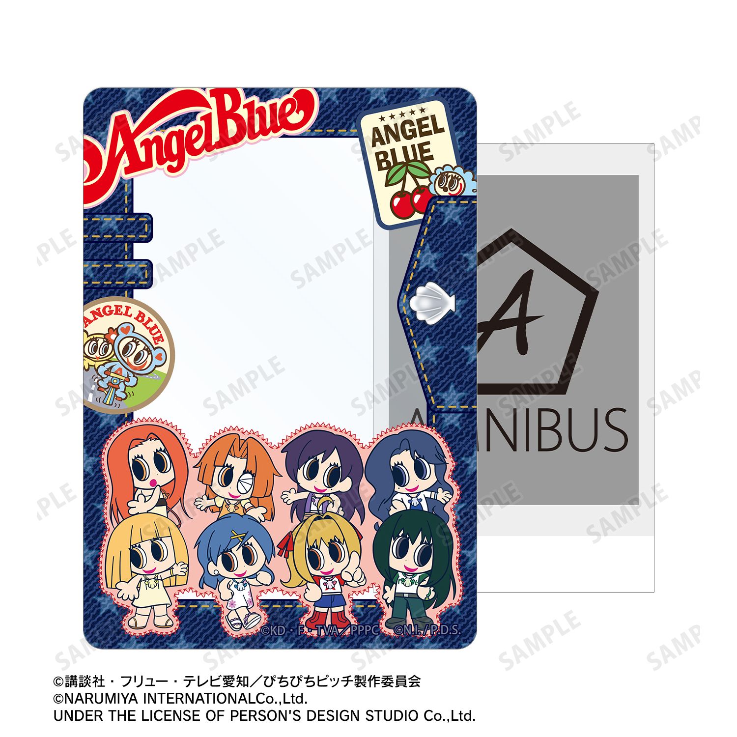 アニメ「ぴちぴちピッチ」 ANGEL BLUEコラボ 集合 B8硬質ケース ver.B 画像 4 | AniSmile