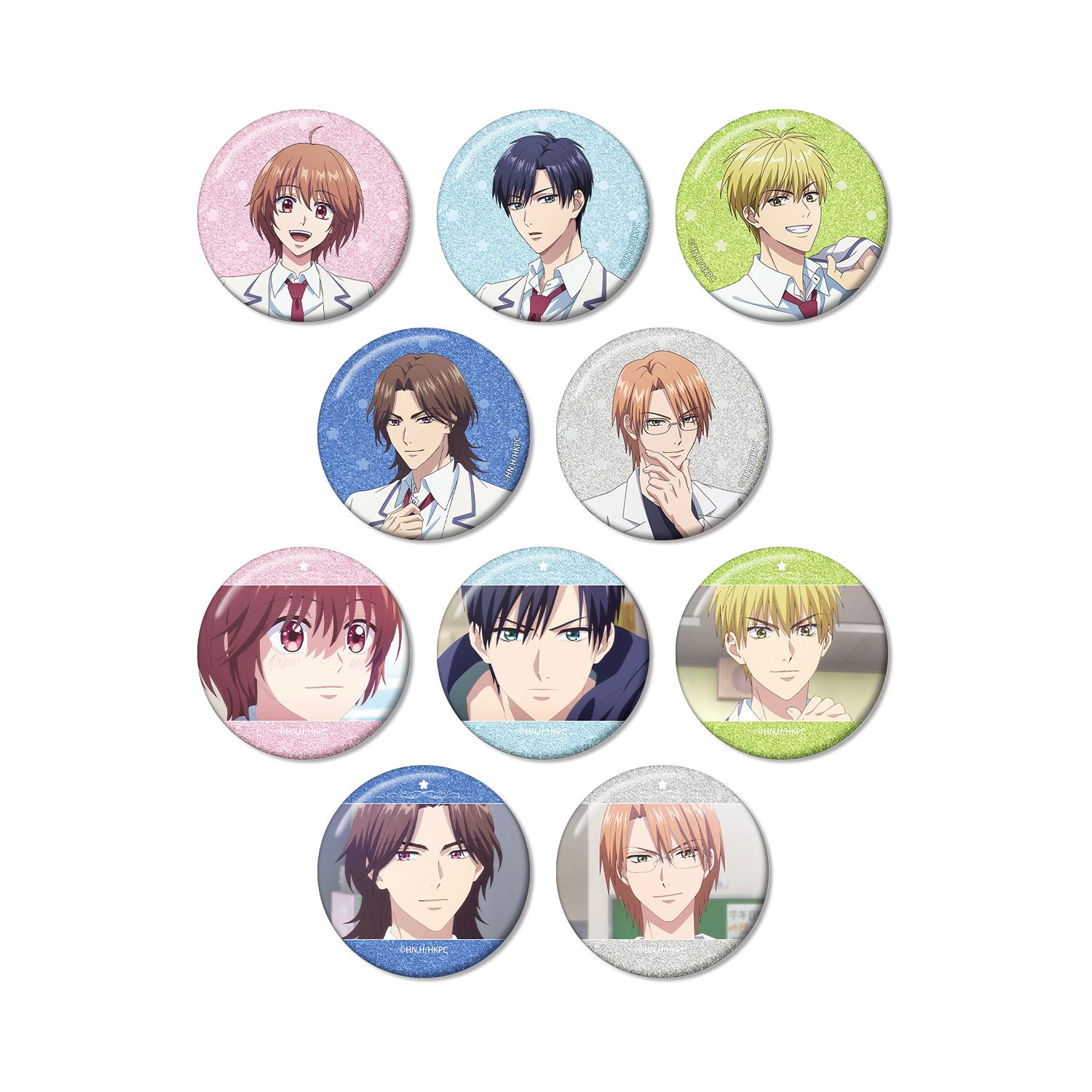 アニメ「花ざかりの君たちへ」 トレーディンググリッター缶バッジ(単位/単品) - 公式商品画像 | AniSmile