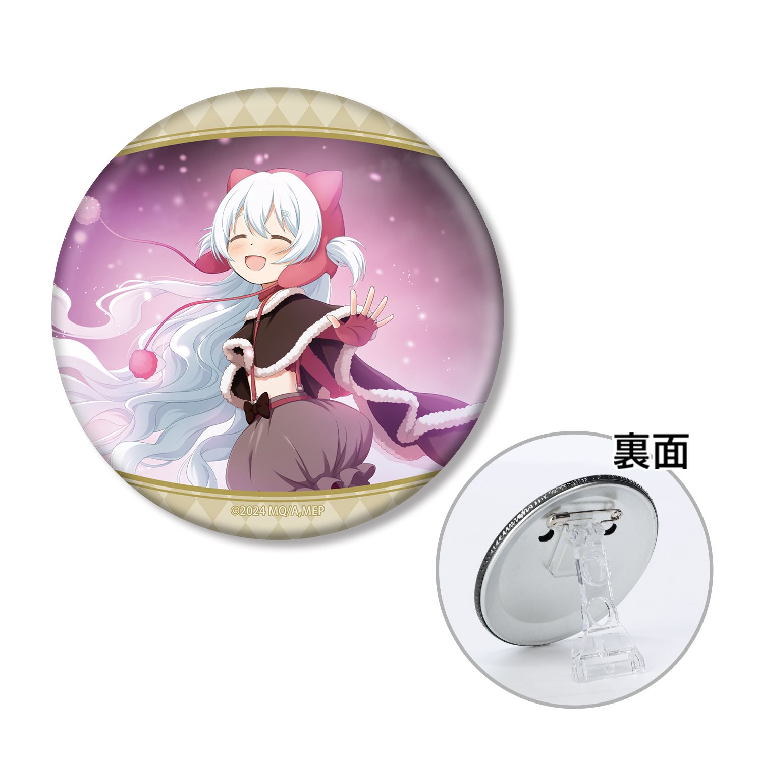 魔法少女まどか☆マギカ Magia Exedra 笑顔の別れ 3WAY缶バッジ - 公式商品画像 | AniSmile