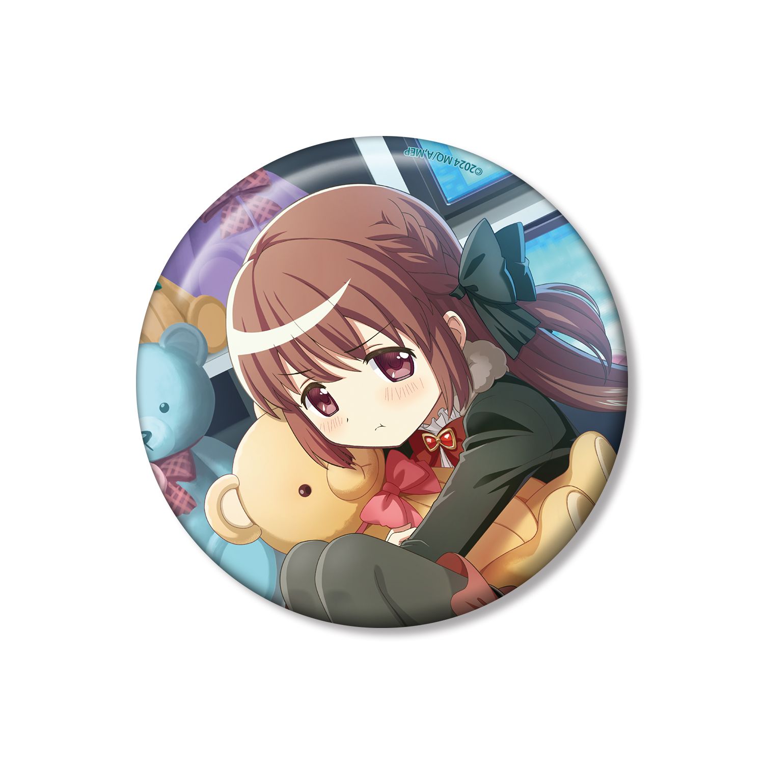 魔法少女まどか☆マギカ Magia Exedra 空想サイエンティスト 100mm缶バッジ - 公式商品画像 | AniSmile