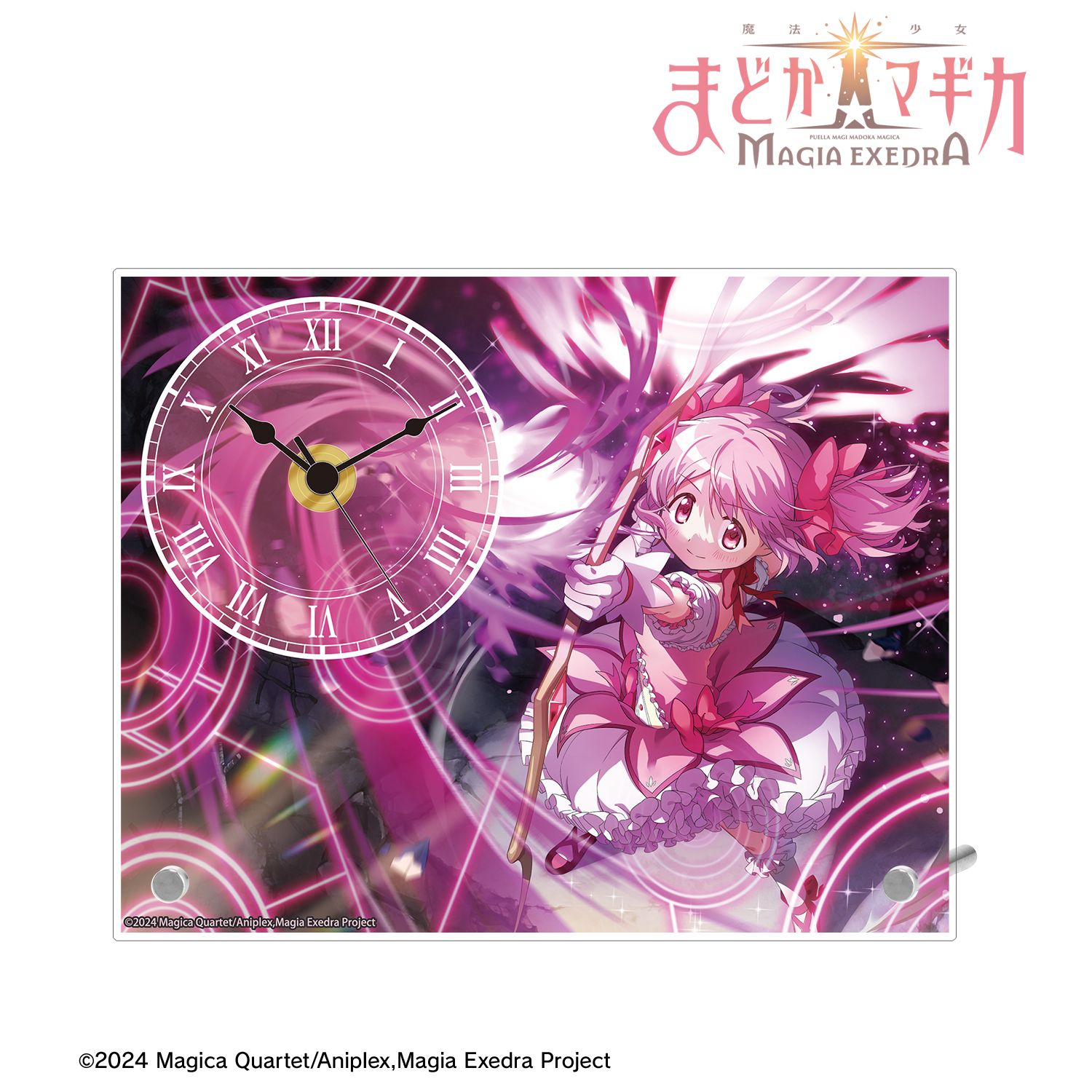 魔法少女まどか☆マギカ Magia Exedra 鹿目まどか アクリルスタンド時計 画像 2 | AniSmile