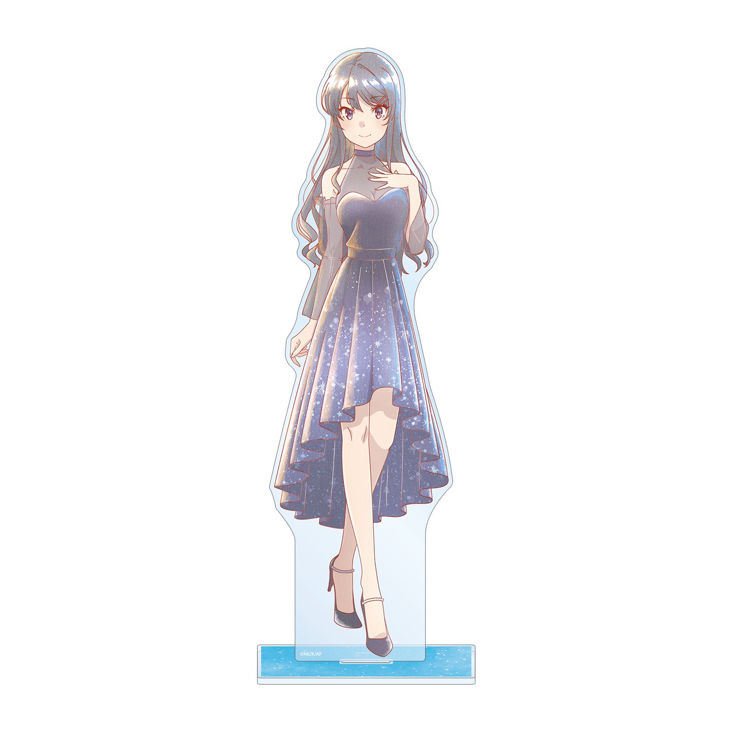 「青春ブタ野郎」シリーズ 描き下ろし 桜島麻衣 星空ドレスver. Ani-Art aqua label 特大アクリルスタンド - 公式商品画像 | AniSmile