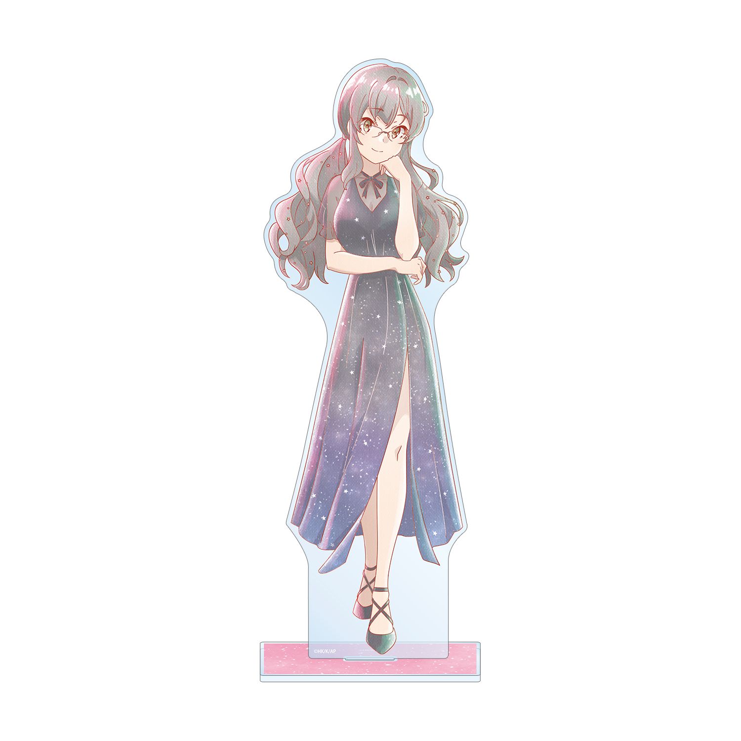 「青春ブタ野郎」シリーズ 描き下ろし 双葉理央 星空ドレスver. Ani-Art aqua label 特大アクリルスタンド - 公式商品画像 | AniSmile