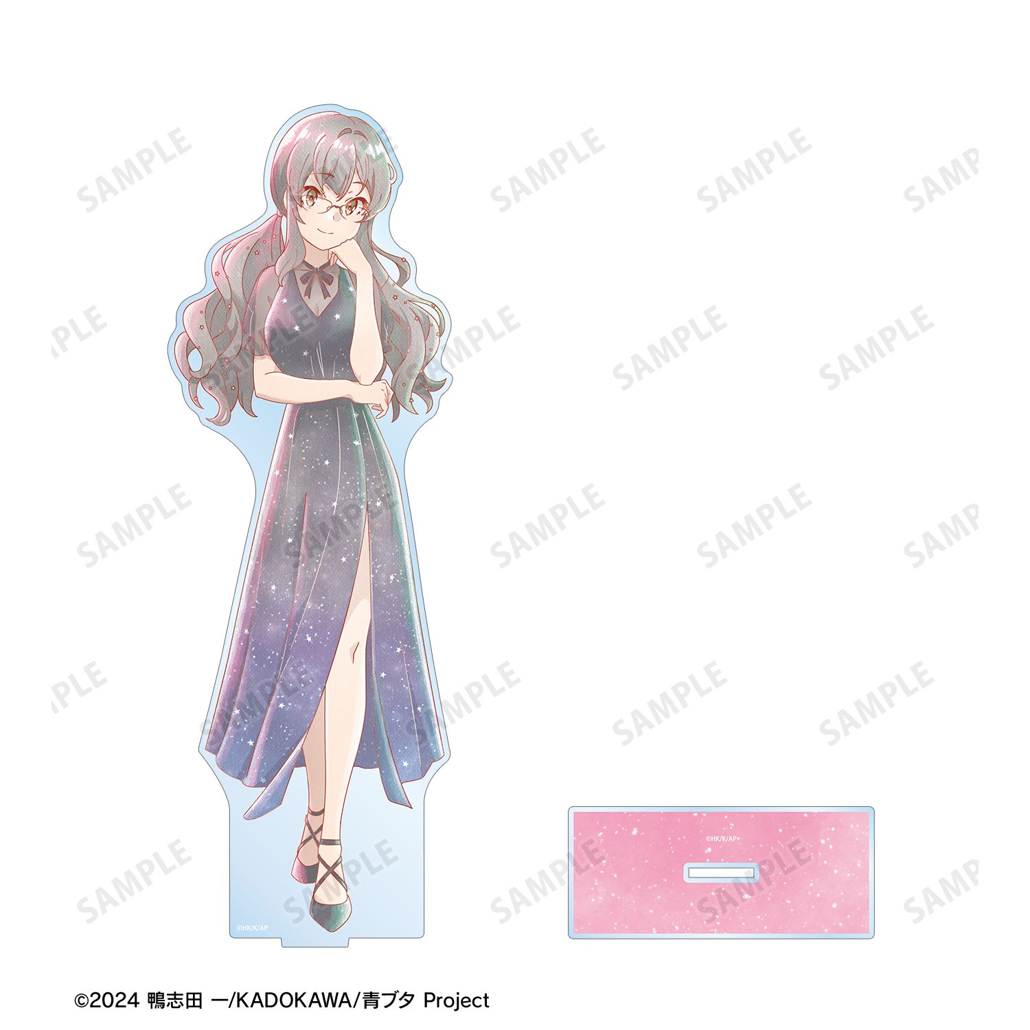 「青春ブタ野郎」シリーズ 描き下ろし 双葉理央 星空ドレスver. Ani-Art aqua label 特大アクリルスタンド 画像 3 | AniSmile