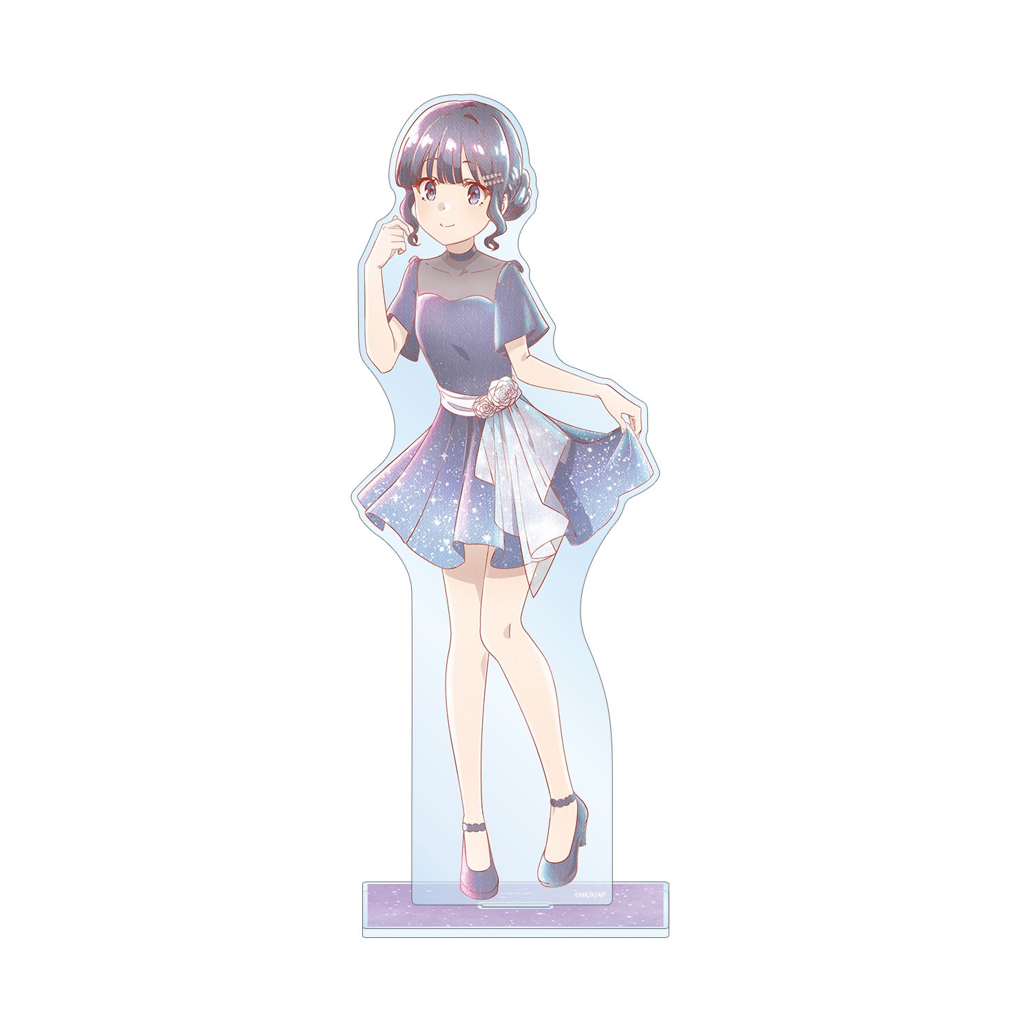 「青春ブタ野郎」シリーズ 描き下ろし 牧之原翔子 星空ドレスver. Ani-Art aqua label 特大アクリルスタンド - 公式商品画像 | AniSmile