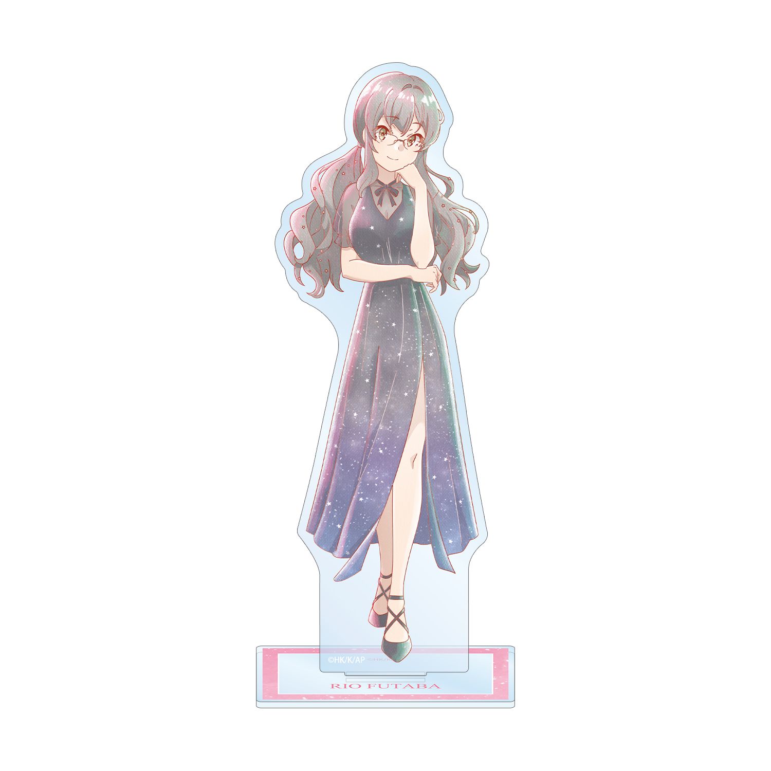 「青春ブタ野郎」シリーズ 描き下ろし 双葉理央 星空ドレスver. Ani-Art aqua label BIGアクリルスタンド - 公式商品画像 | AniSmile