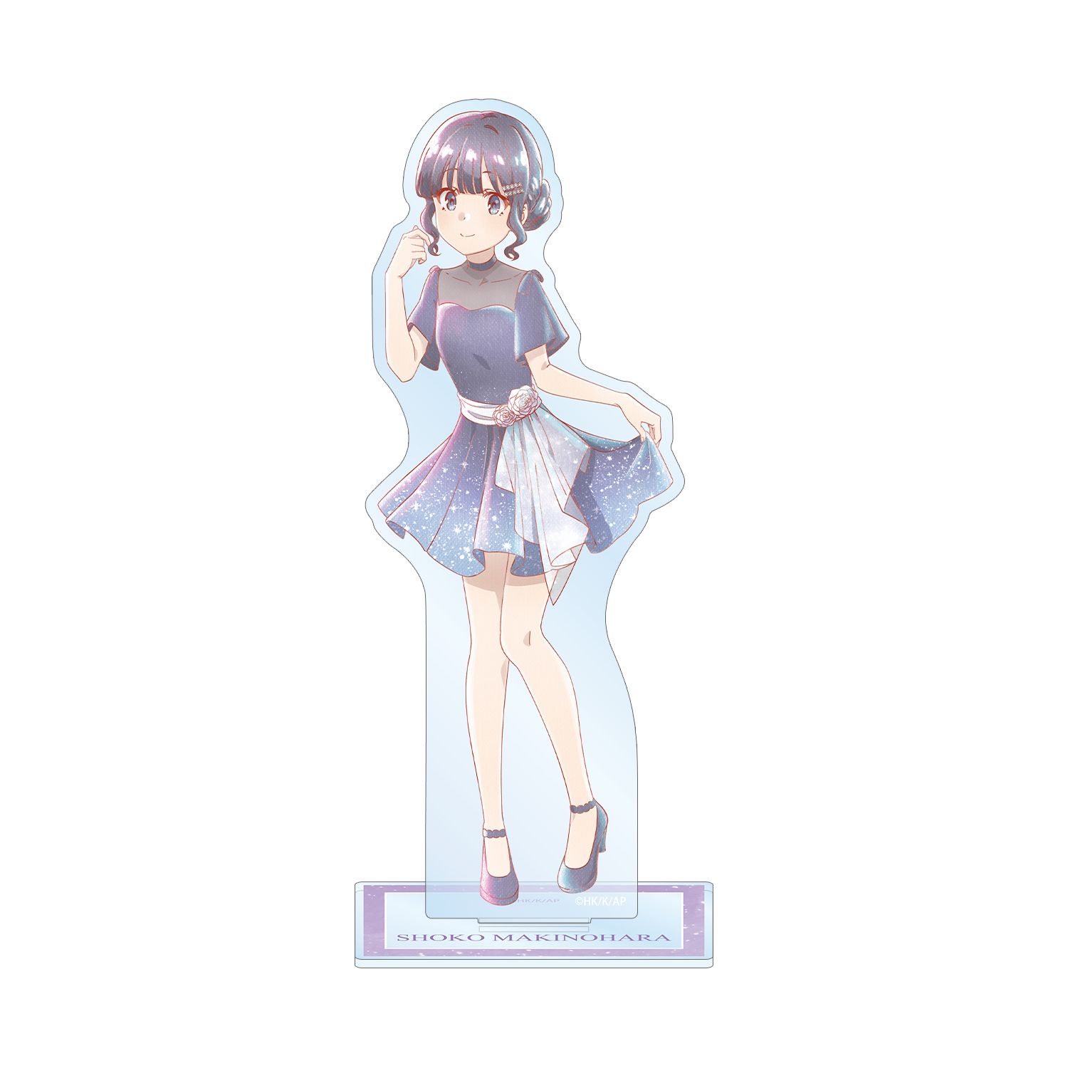 「青春ブタ野郎」シリーズ 描き下ろし 牧之原翔子 星空ドレスver. Ani-Art aqua label BIGアクリルスタンド - 公式商品画像 | AniSmile