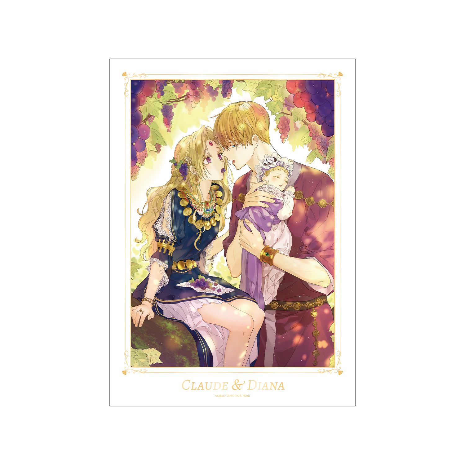 ある日、お姫様になってしまった件について 6巻カバーイラスト A3マット加工ポスター - 公式商品画像 | AniSmile