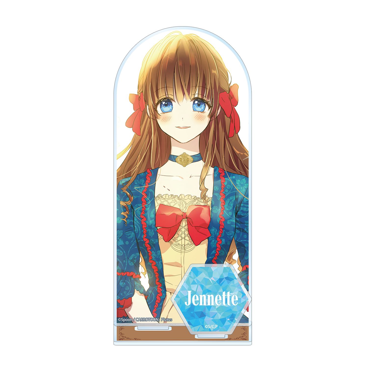 ある日、お姫様になってしまった件について ジェニット パーツ付きBIGアクリルスタンド - 公式商品画像 | AniSmile