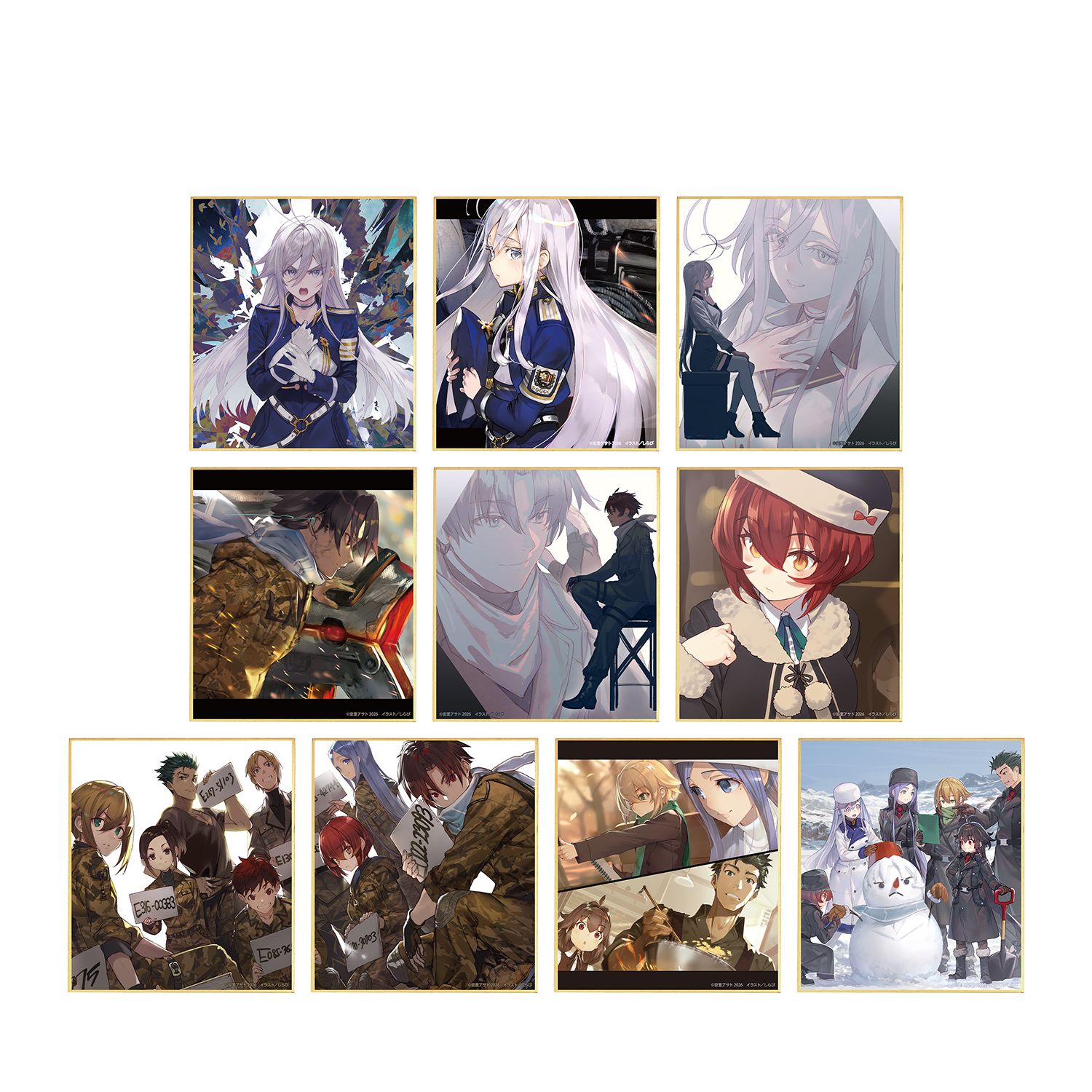 『86―エイティシックス―』 トレーディングミニ色紙(単位/単品) - 公式商品画像 | AniSmile