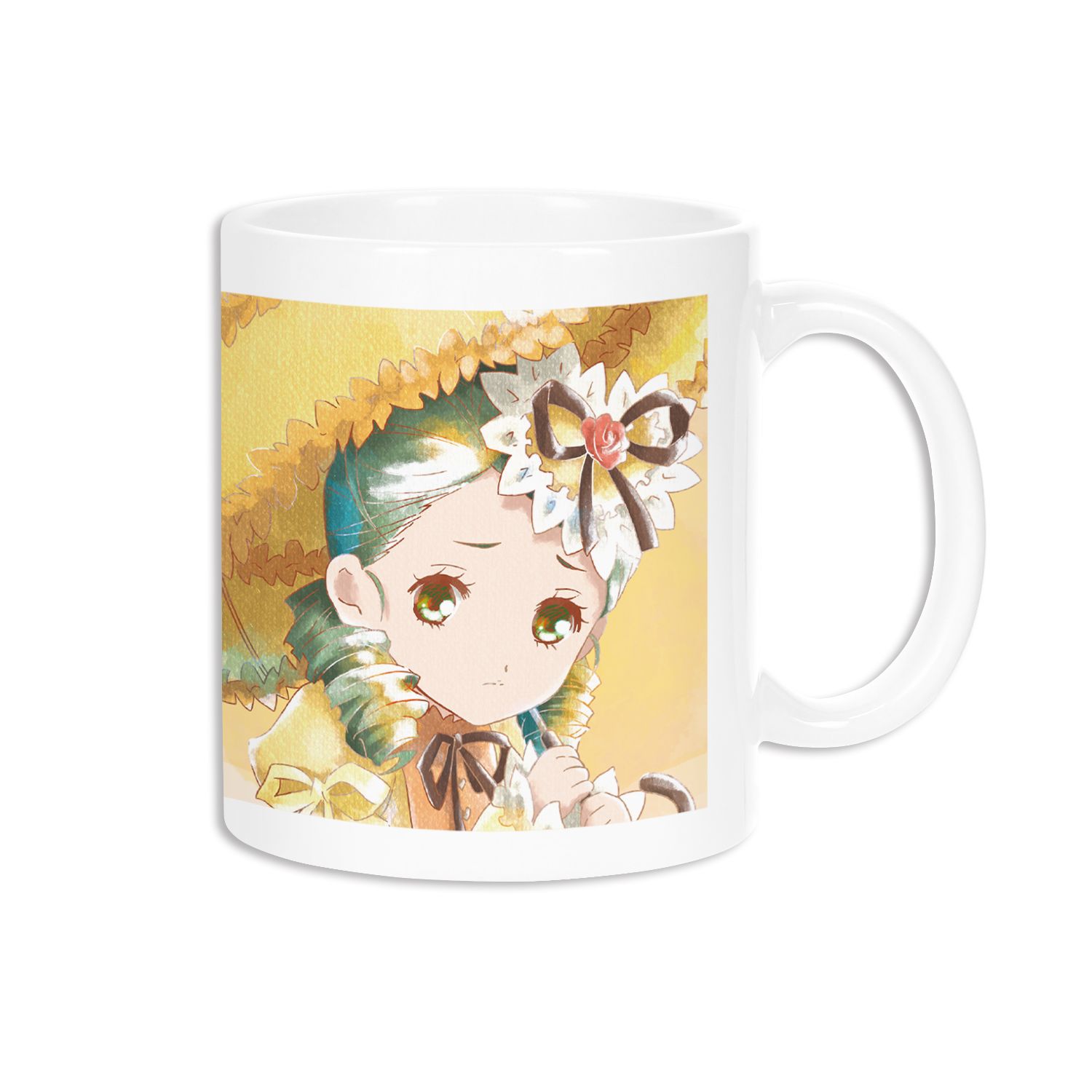 ローゼンメイデン 金糸雀 Ani-Art aqua label マグカップ - 公式商品画像 | AniSmile