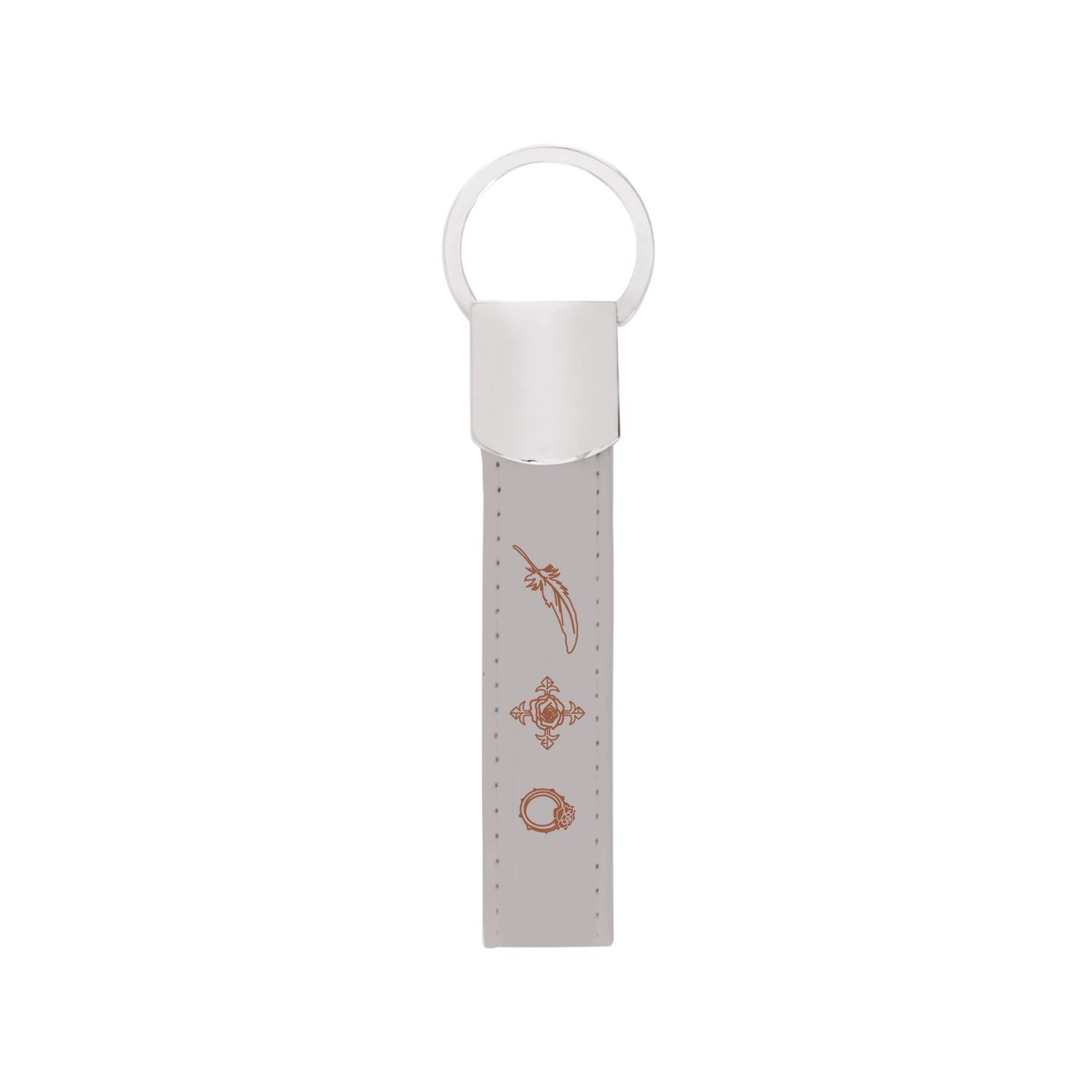 ローゼンメイデン 水銀燈 キーリング付き合皮キーホルダー - 公式商品画像 | AniSmile